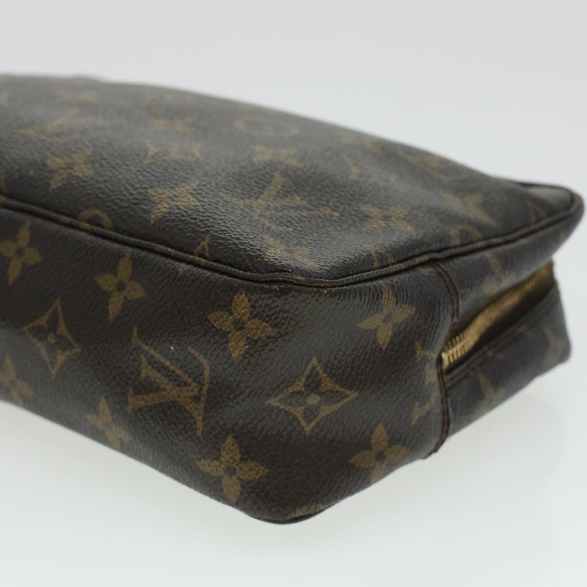 LOUIS VUITTON Monogram Trousse Toilette 23 Clutch Bag M47524 LV 45237