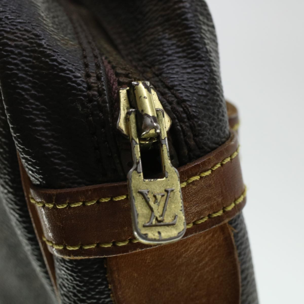 LOUIS VUITTON Monogram Compiegne 28 Clutch Bag M51845 LV 45238