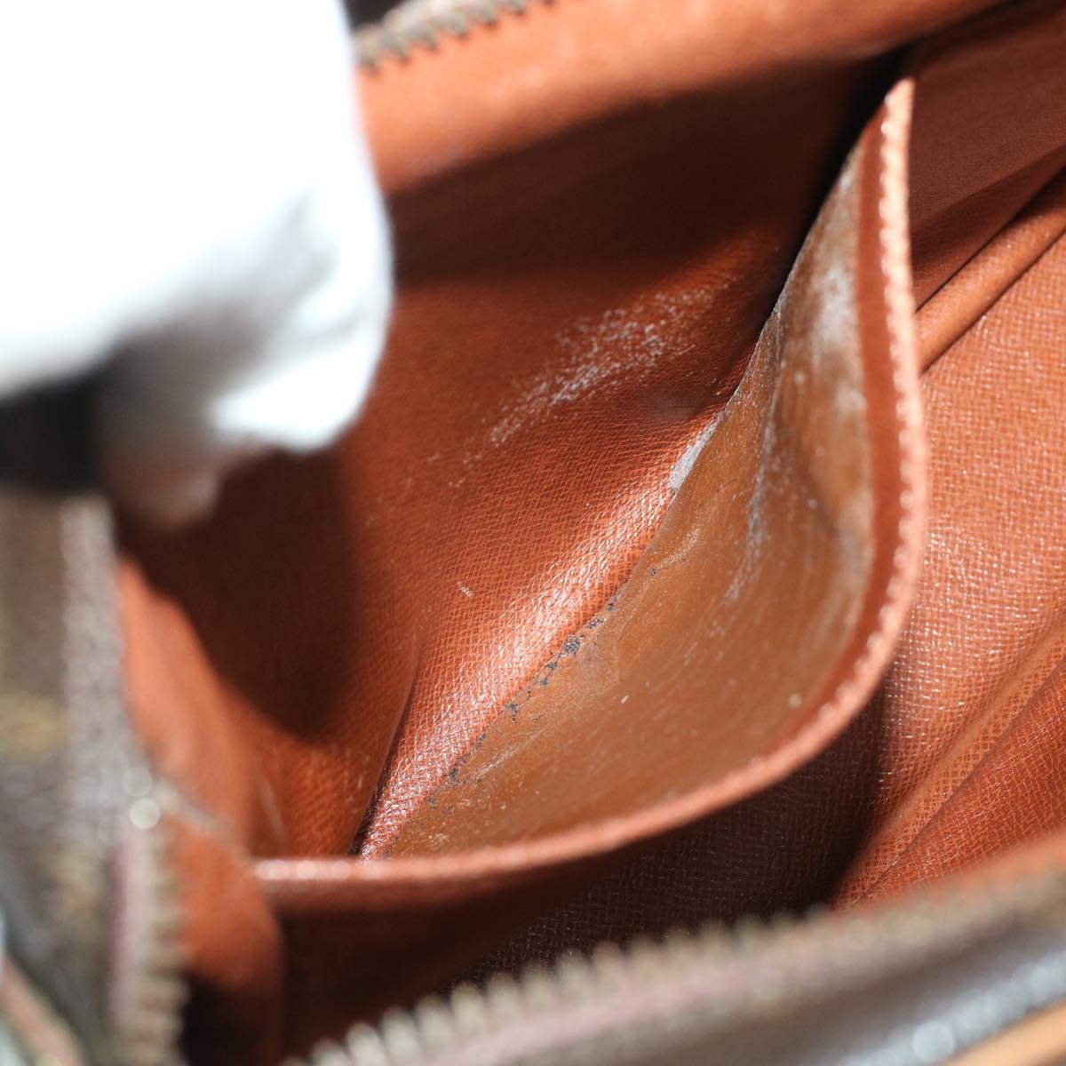 LOUIS VUITTON Monogram Compiegne 28 Clutch Bag M51845 LV 45238