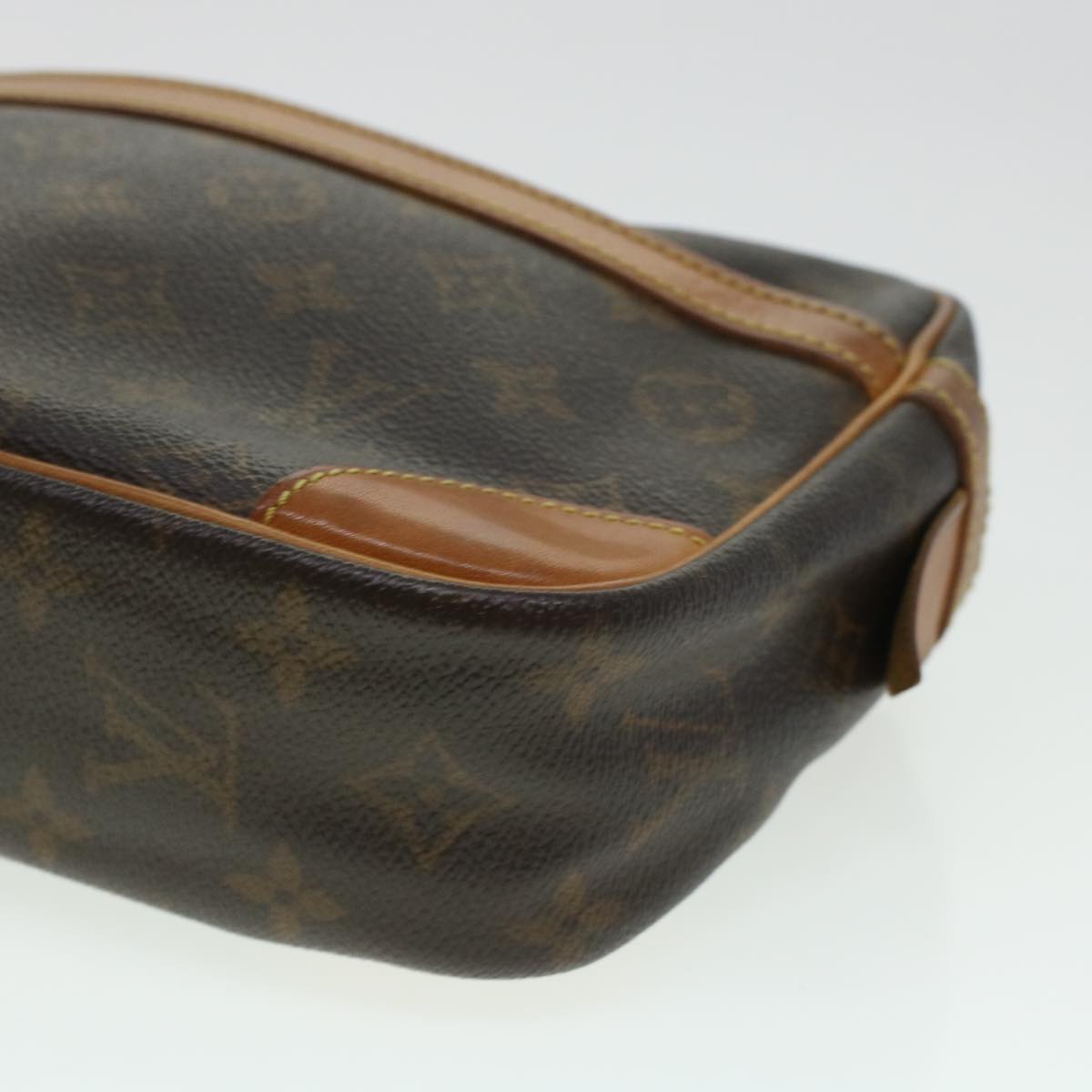 LOUIS VUITTON Monogram Compiegne 28 Clutch Bag M51845 LV 45238