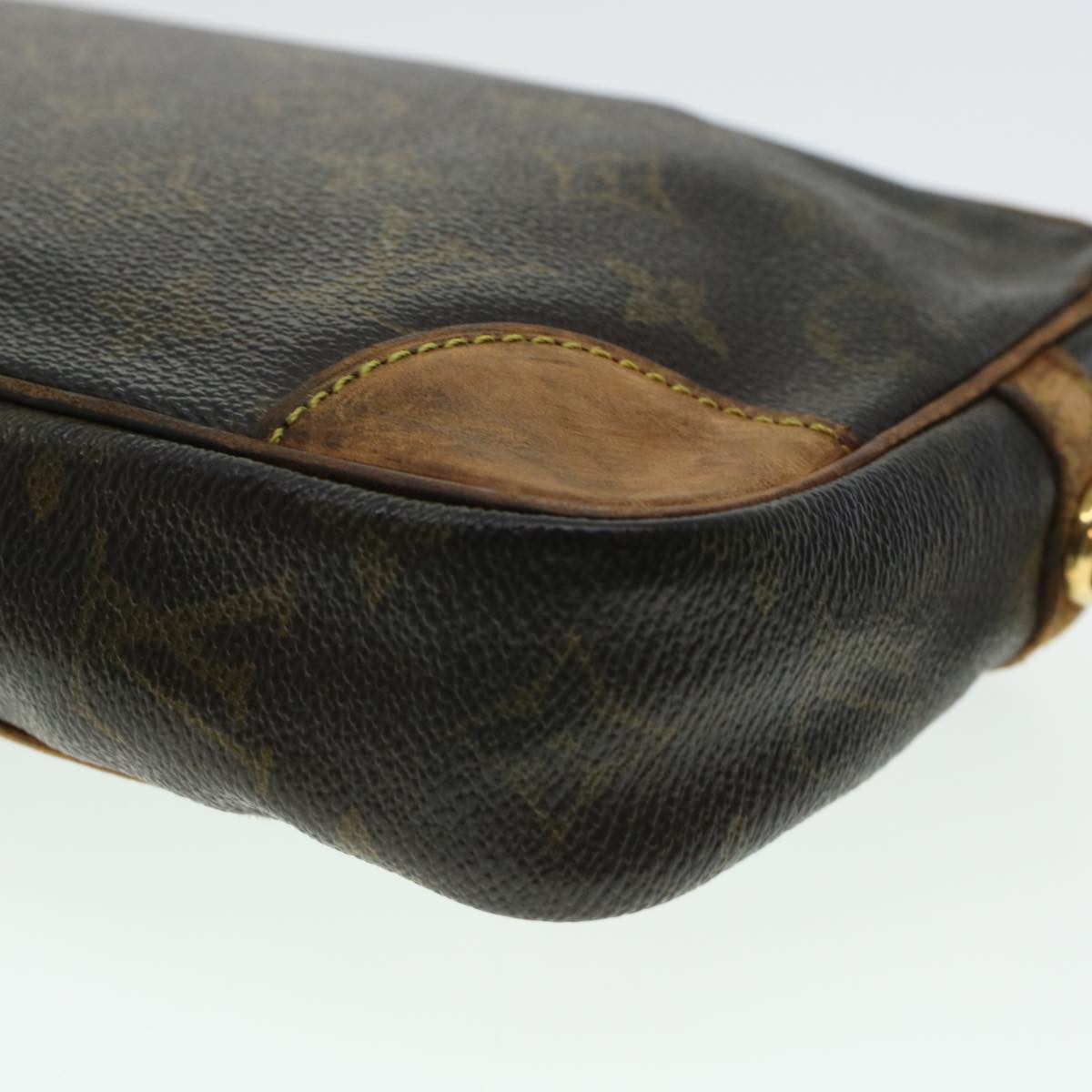 LOUIS VUITTON Monogram Marly Dragonne GM Clutch Bag M51825 LV 45239