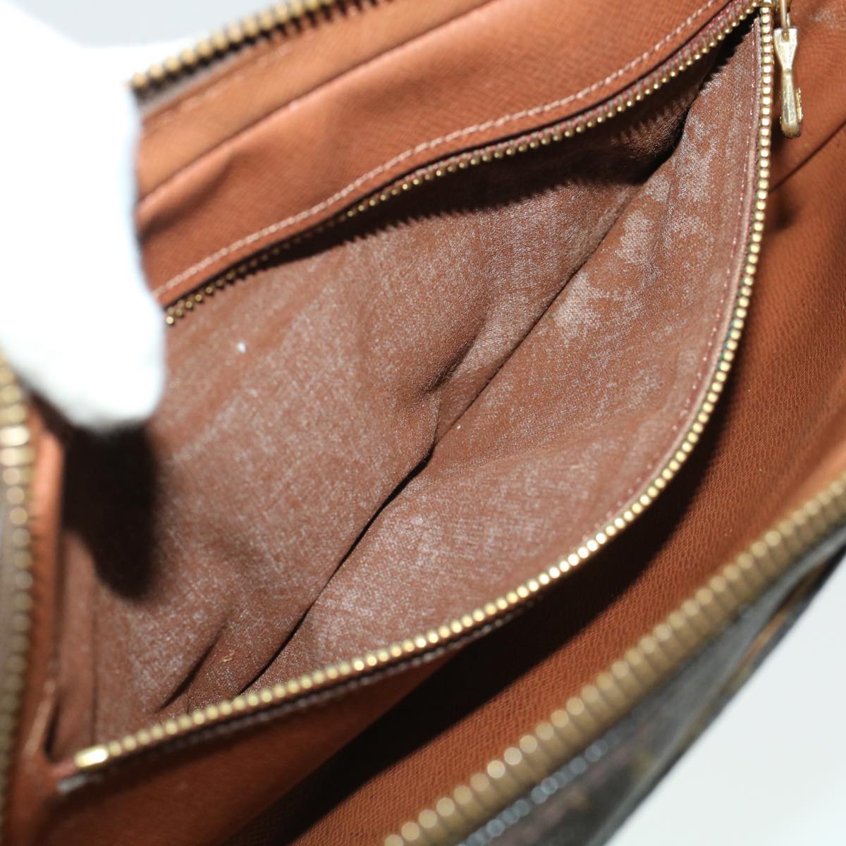 LOUIS VUITTON Monogram Marly Dragonne GM Clutch Bag M51825 LV 45239