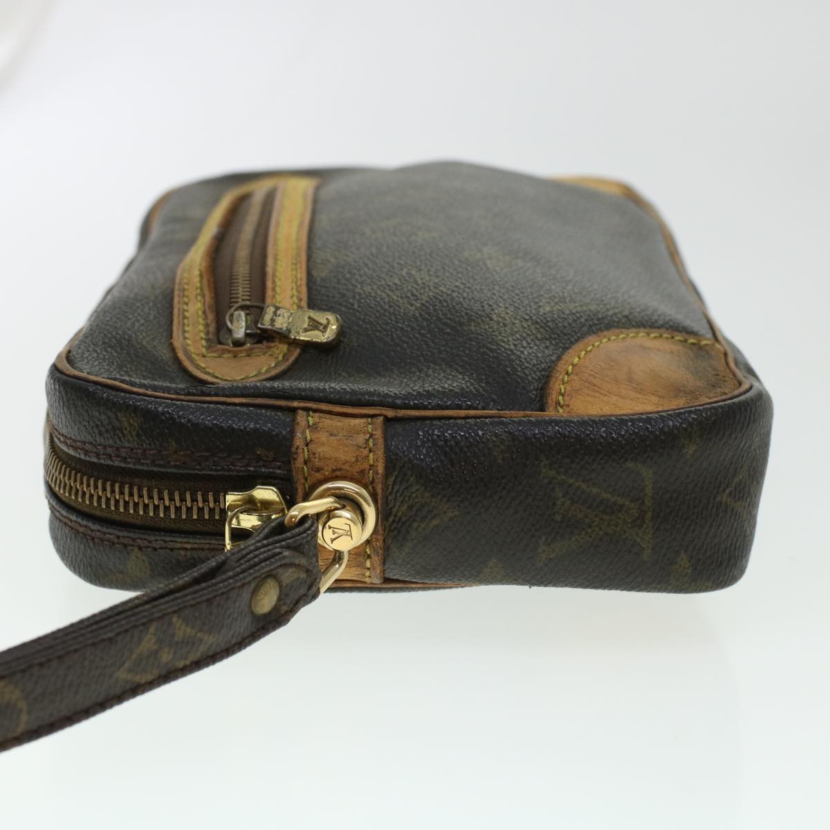 LOUIS VUITTON Monogram Marly Dragonne GM Clutch Bag M51825 LV 45239