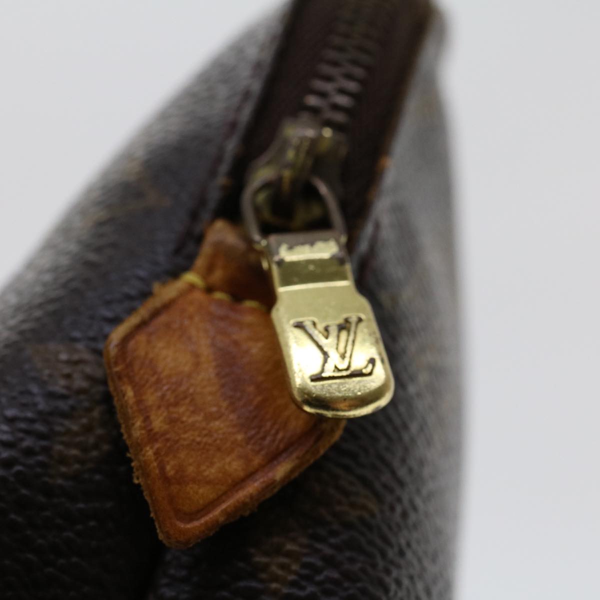LOUIS VUITTON Monogram Pochette Cosmetic PM Cosmetic Pouch M47515 LV 45241