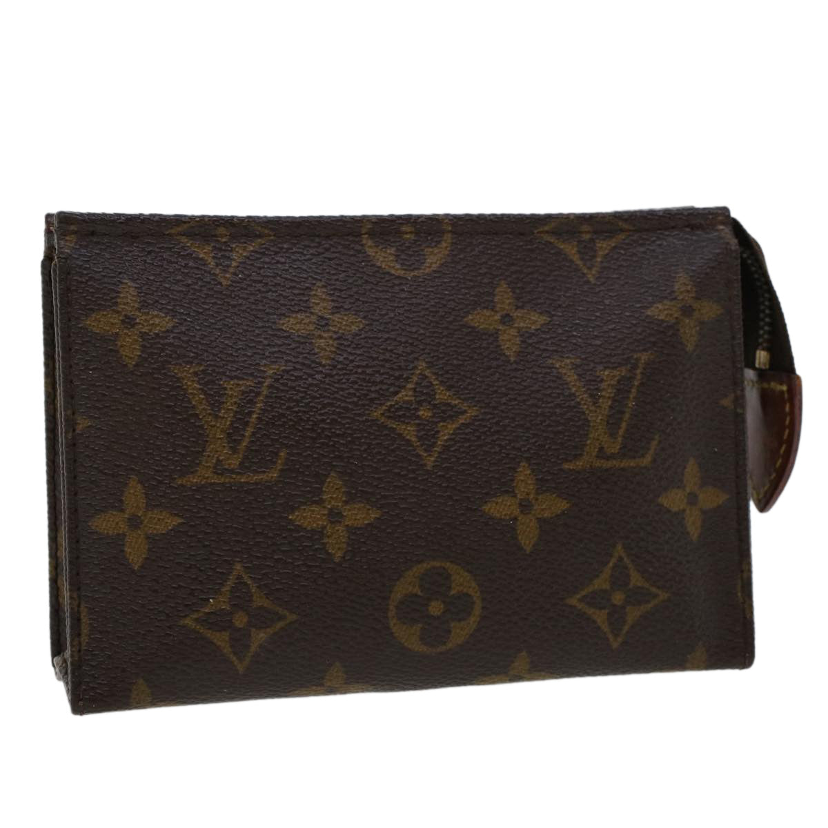 LOUIS VUITTON Monogram Poche Toilette 15 Pouch M47546 LV 45242
