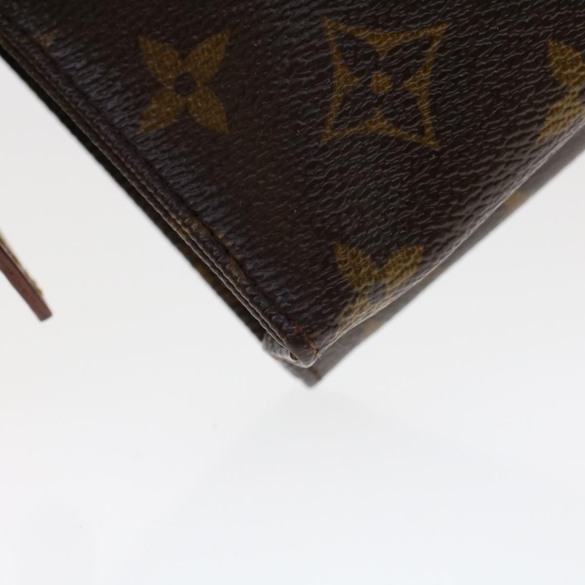 LOUIS VUITTON Monogram Poche Toilette 15 Pouch M47546 LV 45242