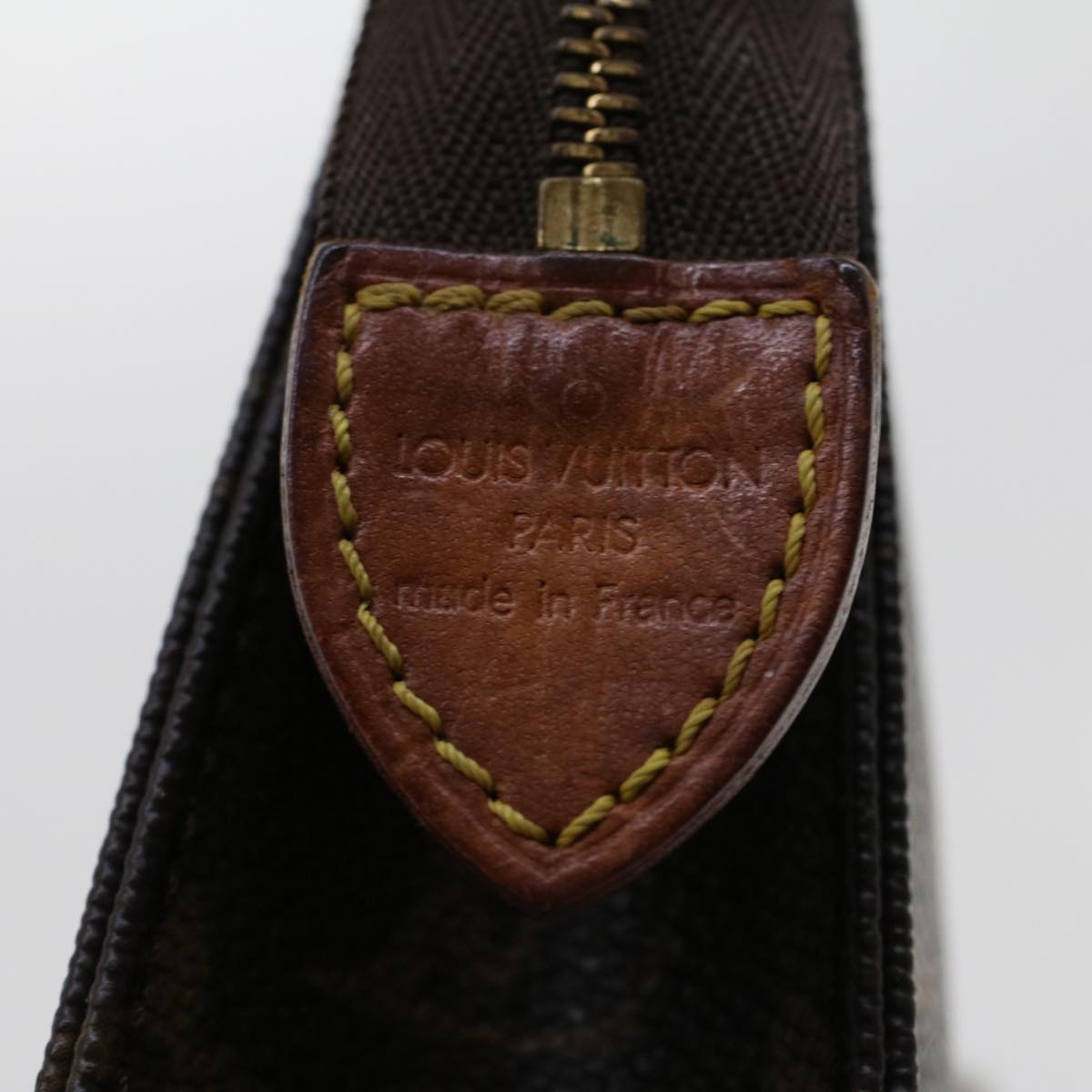 LOUIS VUITTON Monogram Poche Toilette 15 Pouch M47546 LV 45242