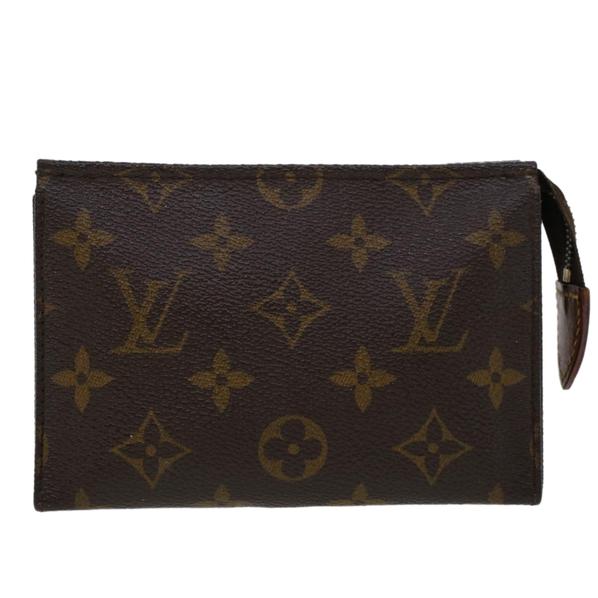 LOUIS VUITTON Monogram Poche Toilette 15 Pouch M47546 LV 45242