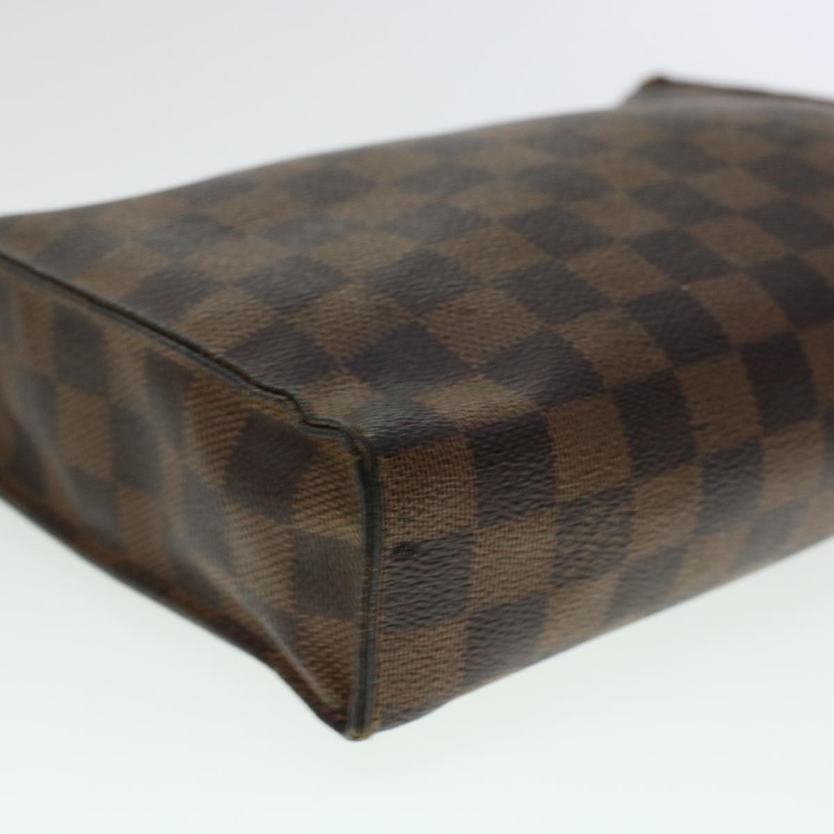LOUIS VUITTON Damier Ebene Poche Toilette 26 Pouch N47543 LV 45249