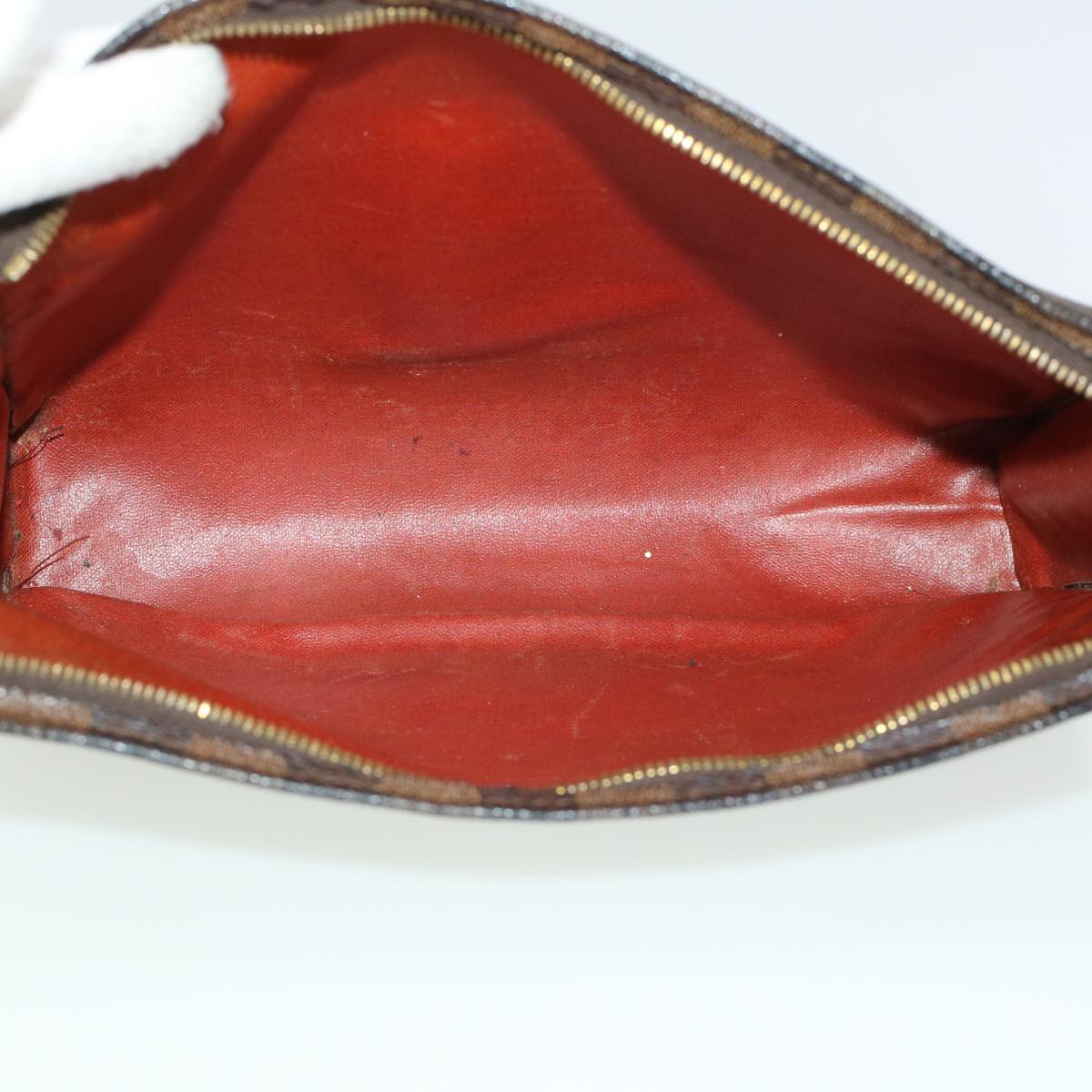LOUIS VUITTON Damier Ebene Poche Toilette 26 Pouch N47543 LV 45249