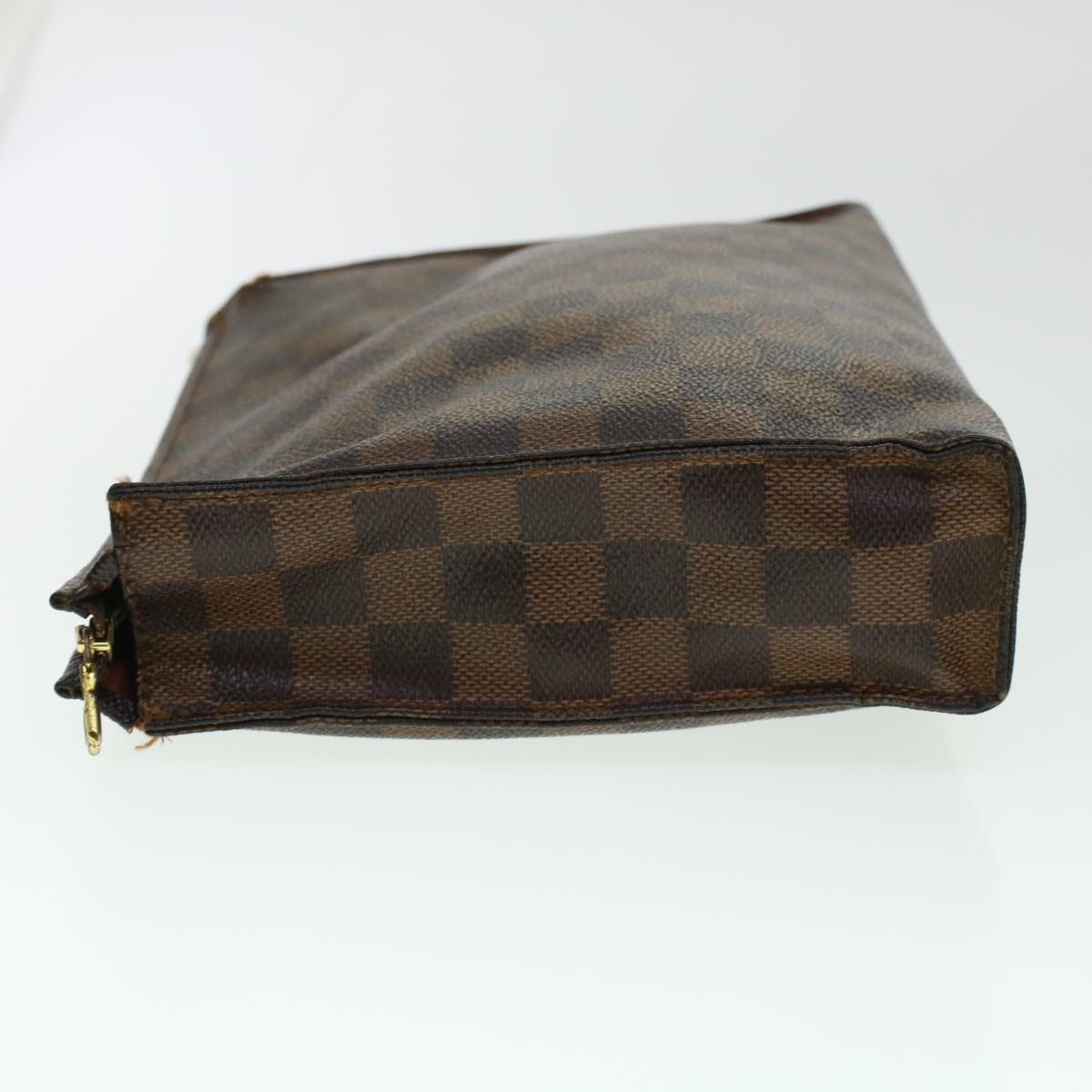 LOUIS VUITTON Damier Ebene Poche Toilette 26 Pouch N47543 LV 45249