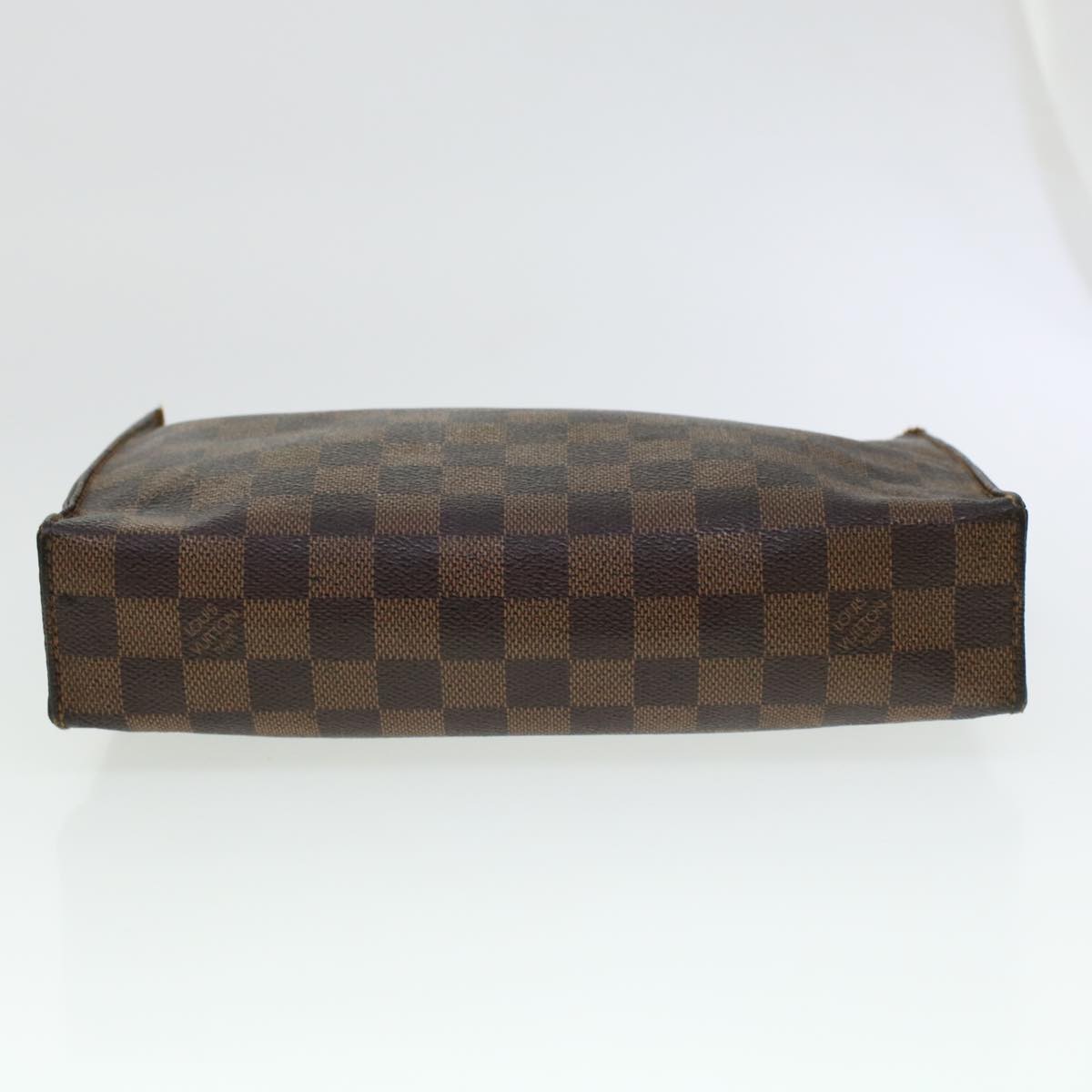 LOUIS VUITTON Damier Ebene Poche Toilette 26 Pouch N47543 LV 45249