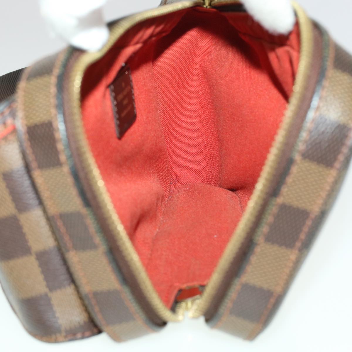 LOUIS VUITTON Damier Ebene Geronimos Shoulder Bag N51994 LV 45251