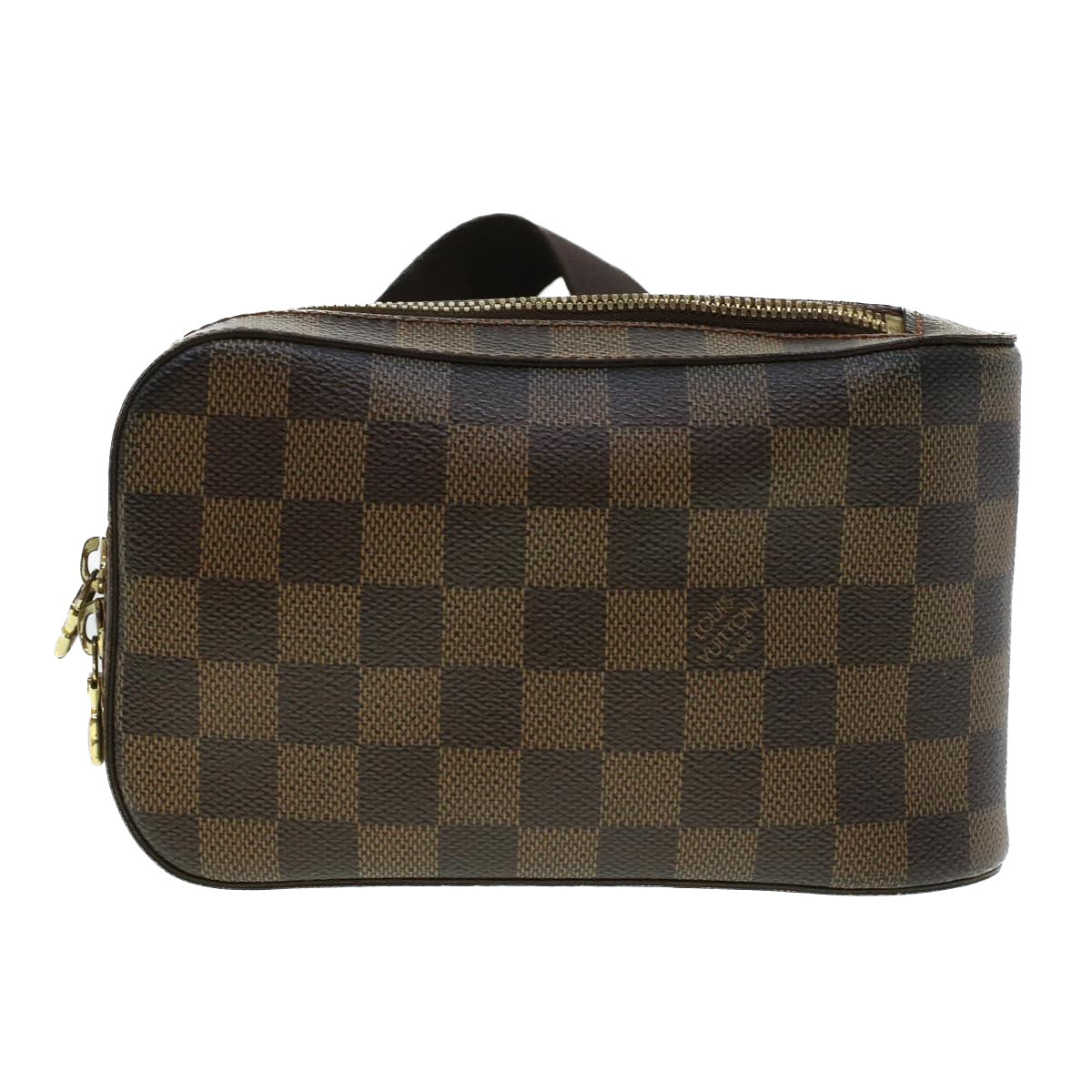 LOUIS VUITTON Damier Ebene Geronimos Shoulder Bag N51994 LV 45251