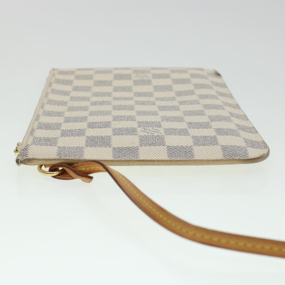 LOUIS VUITTON Damier Azur Neverfull MM Tote Bag N41605 LV 45252