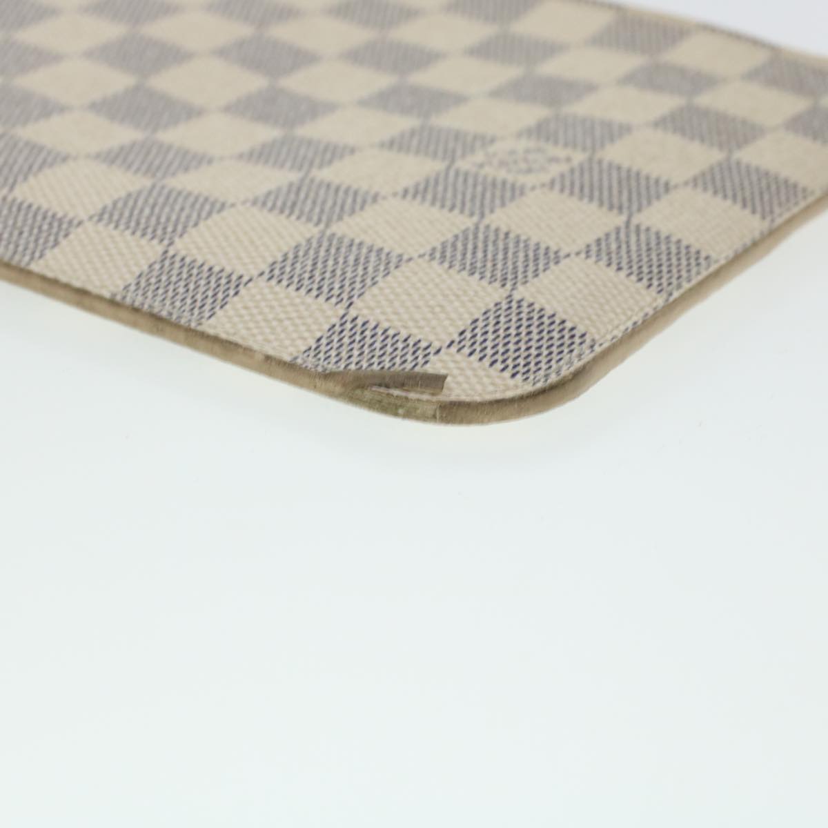 LOUIS VUITTON Damier Azur Neverfull MM Tote Bag N41605 LV 45252