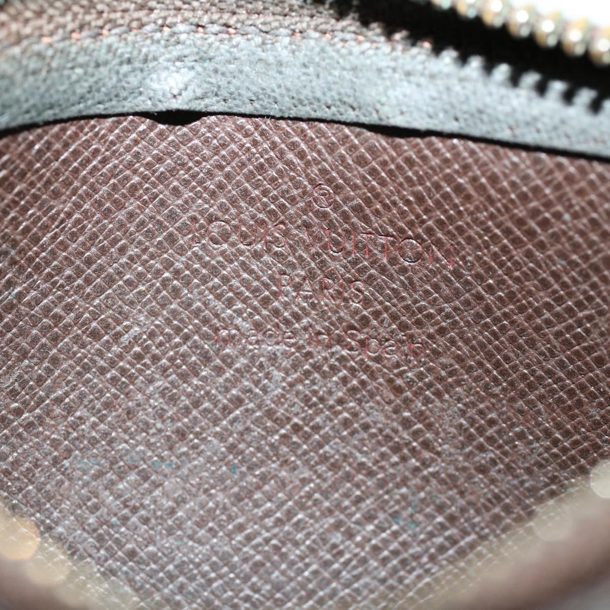 LOUIS VUITTON Damier Ebene Pochette Cles Coin Purse N62658 LV 45254