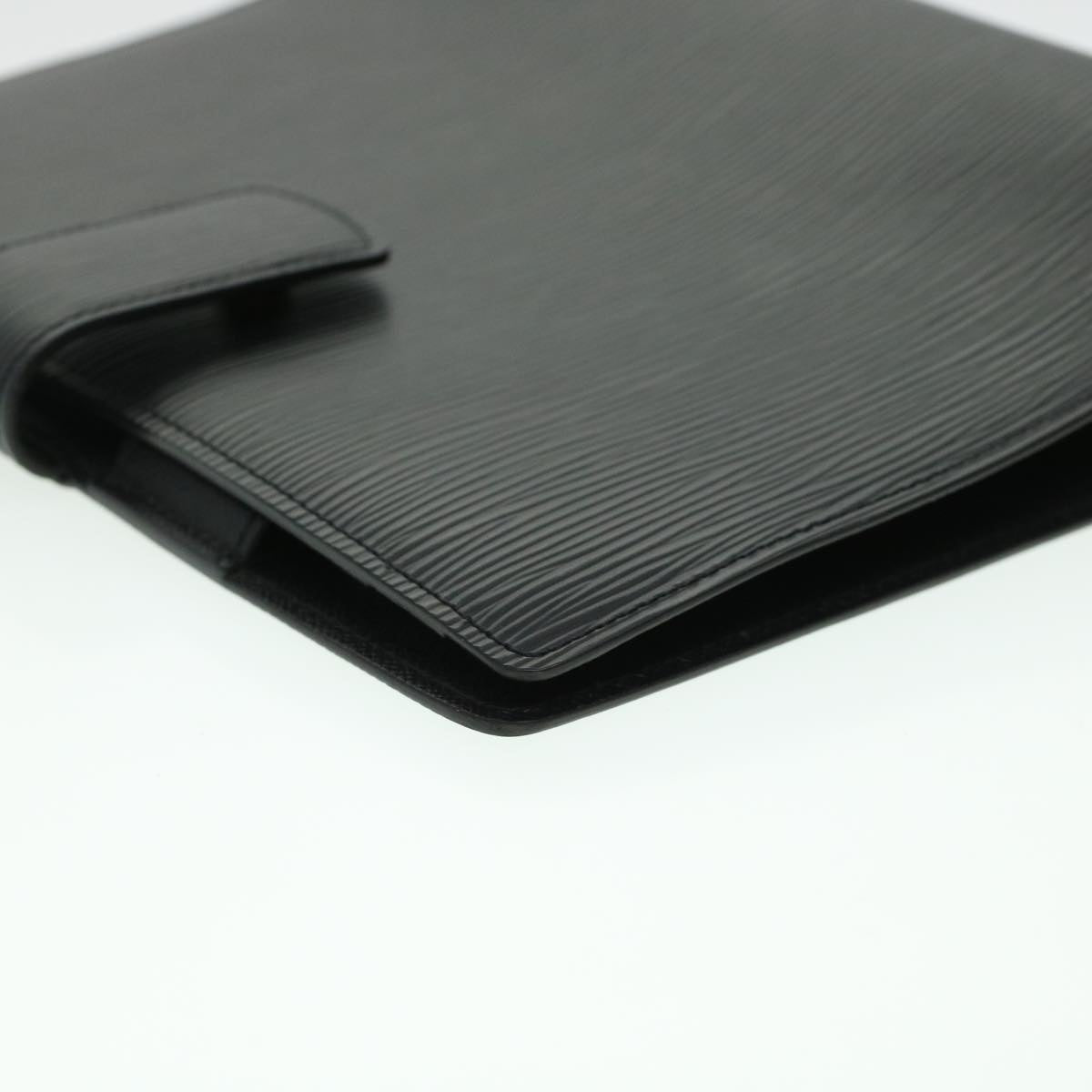 LOUIS VUITTON Epi Agenda GM Day Planner Cover Black R20212 LV 45268