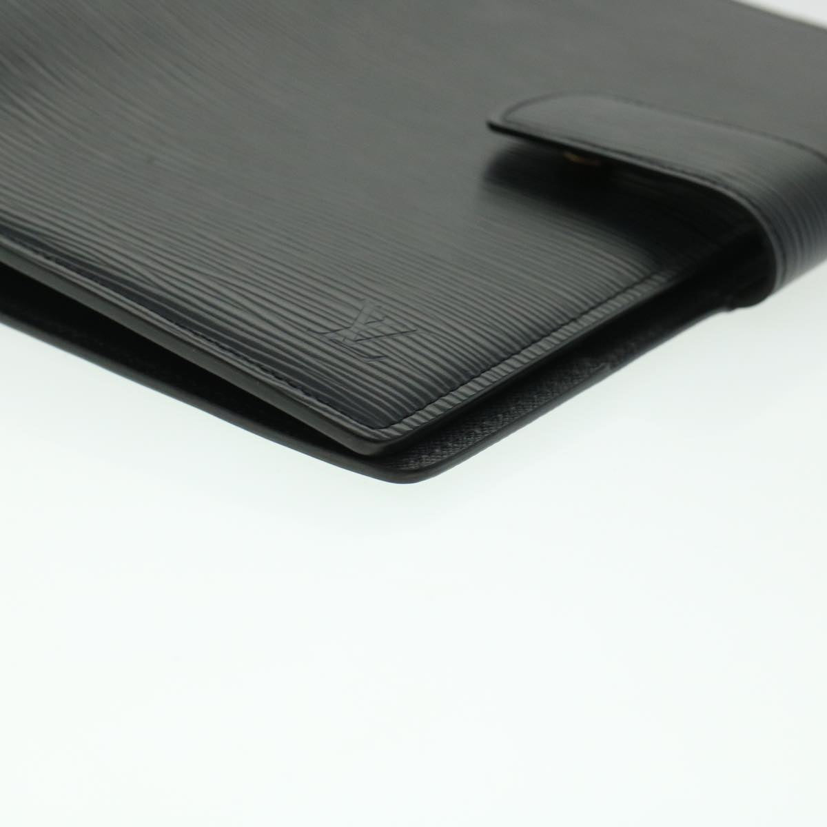LOUIS VUITTON Epi Agenda GM Day Planner Cover Black R20212 LV 45268