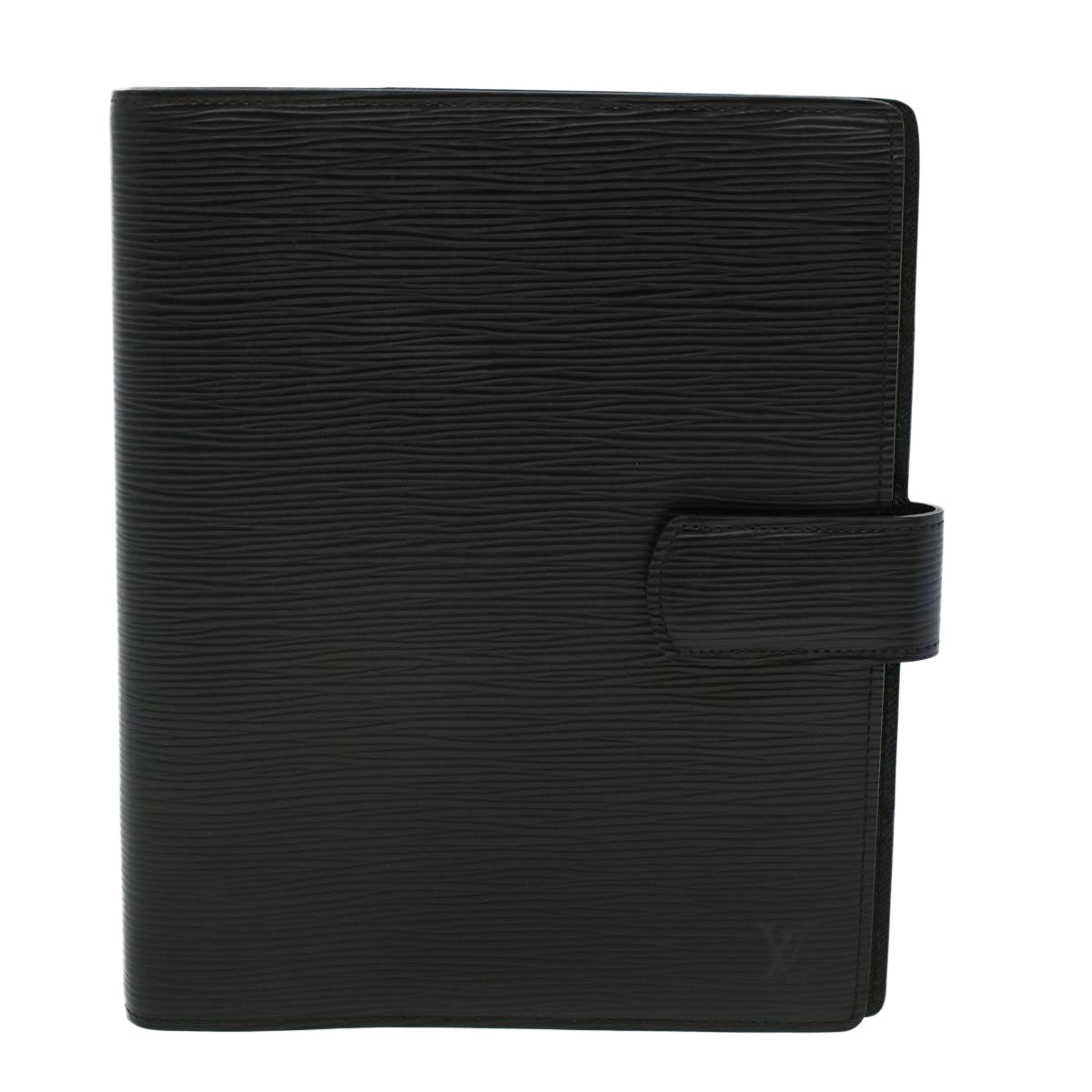 LOUIS VUITTON Epi Agenda GM Day Planner Cover Black R20212 LV 45268