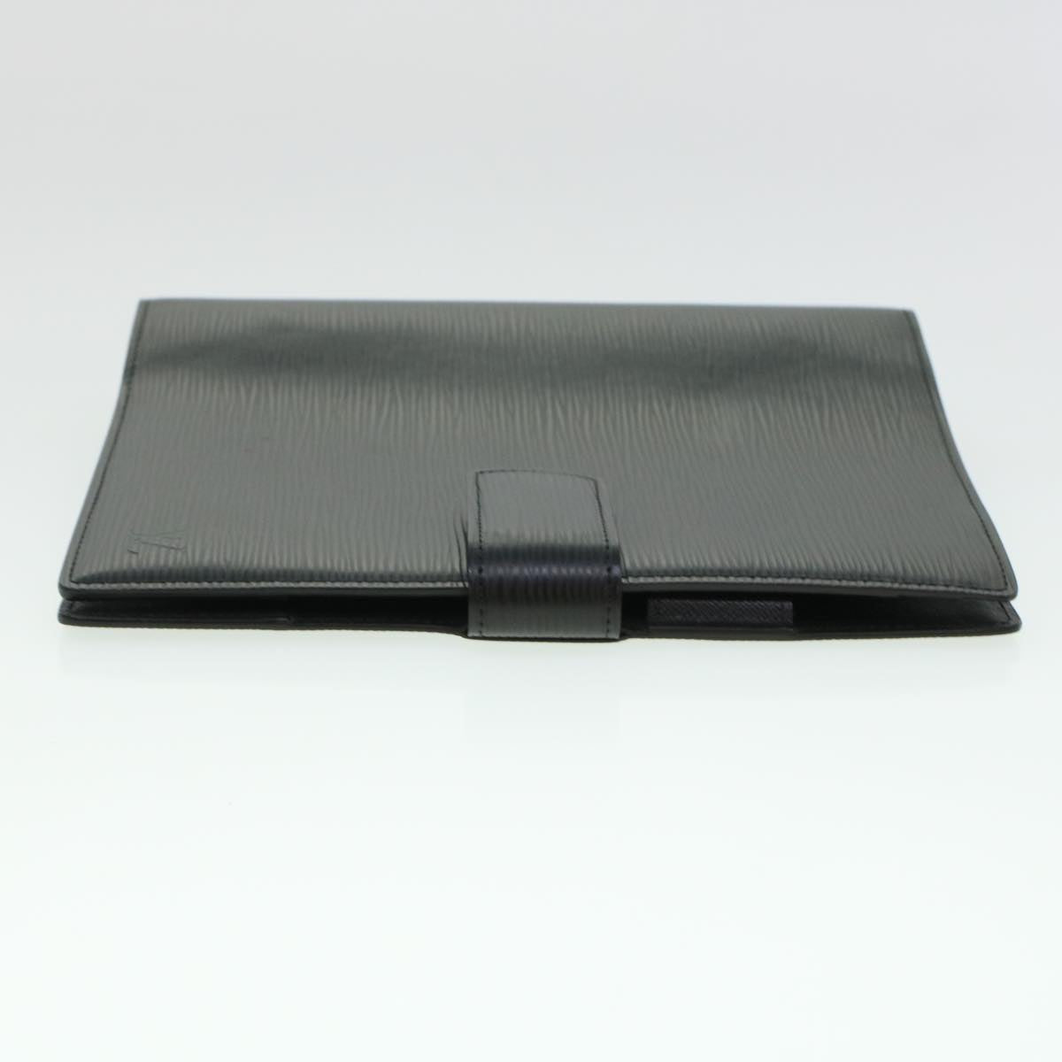 LOUIS VUITTON Epi Agenda GM Day Planner Cover Black R20212 LV 45268