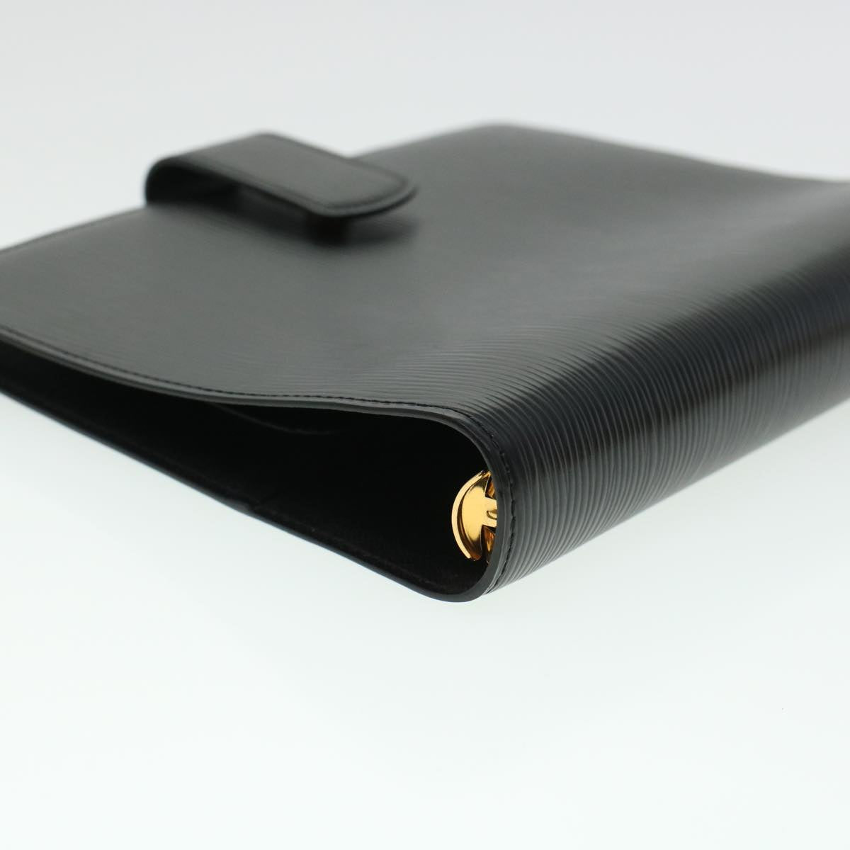 LOUIS VUITTON Epi Agenda GM Day Planner Cover Black R20212 LV 45268