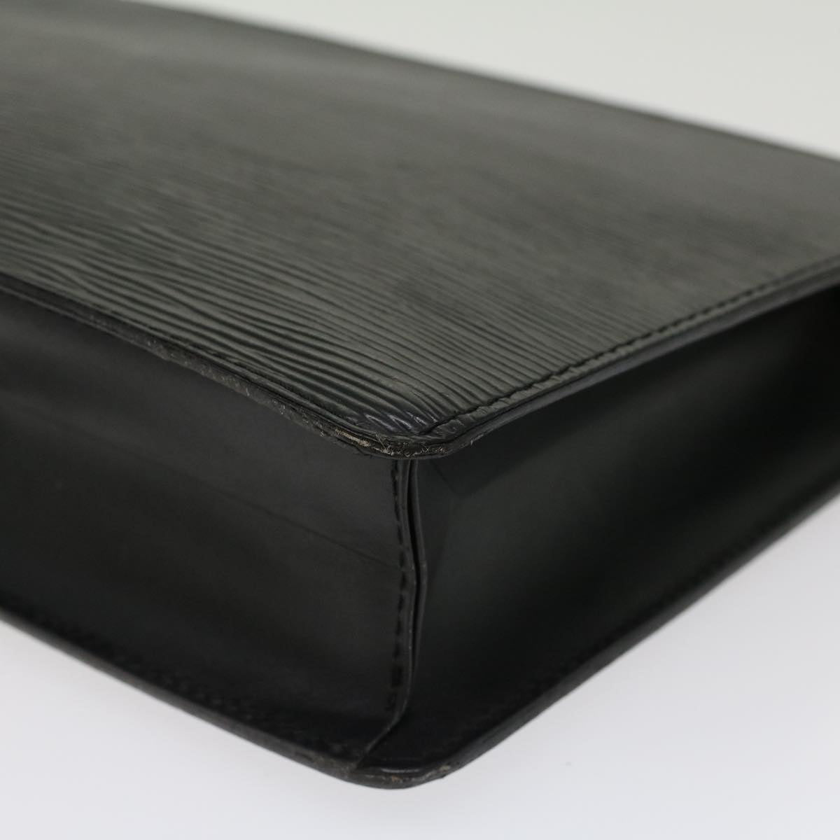 LOUIS VUITTON Epi Pochette Homme Clutch Bag Black M52522 LV 45269