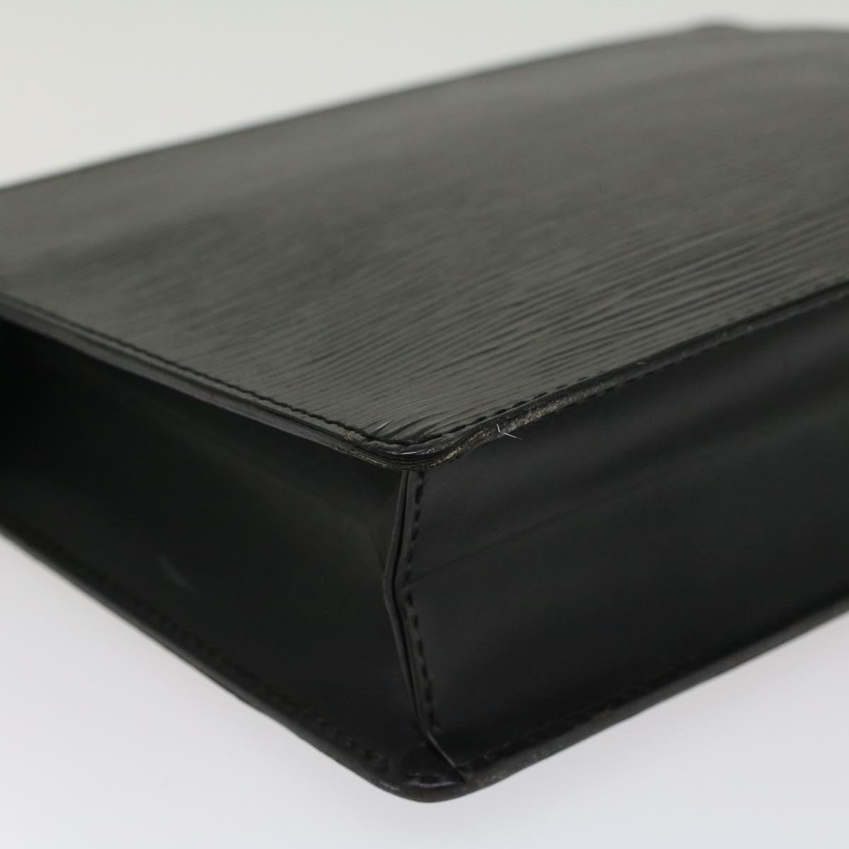 LOUIS VUITTON Epi Pochette Homme Clutch Bag Black M52522 LV 45269