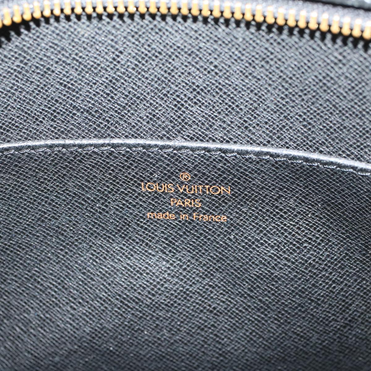 LOUIS VUITTON Epi Pochette Homme Clutch Bag Black M52522 LV 45269