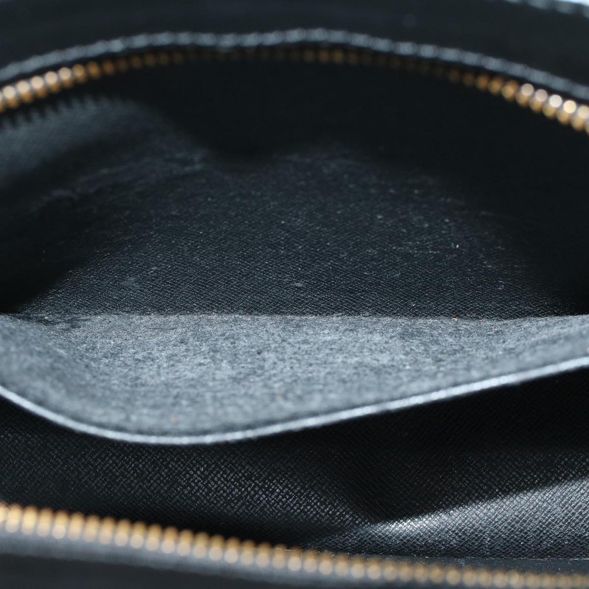 LOUIS VUITTON Epi Pochette Homme Clutch Bag Black M52522 LV 45269