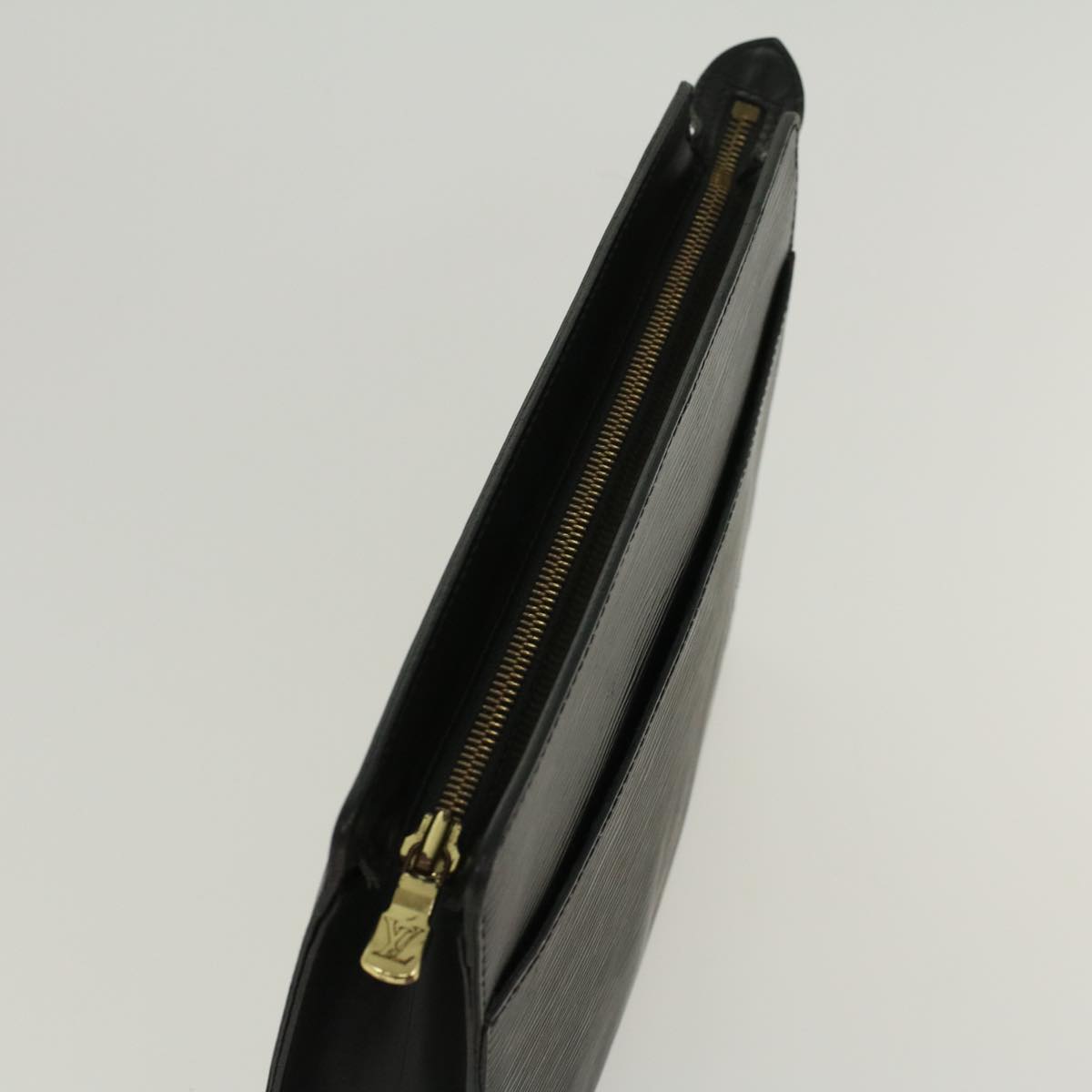 LOUIS VUITTON Epi Pochette Homme Clutch Bag Black M52522 LV 45269
