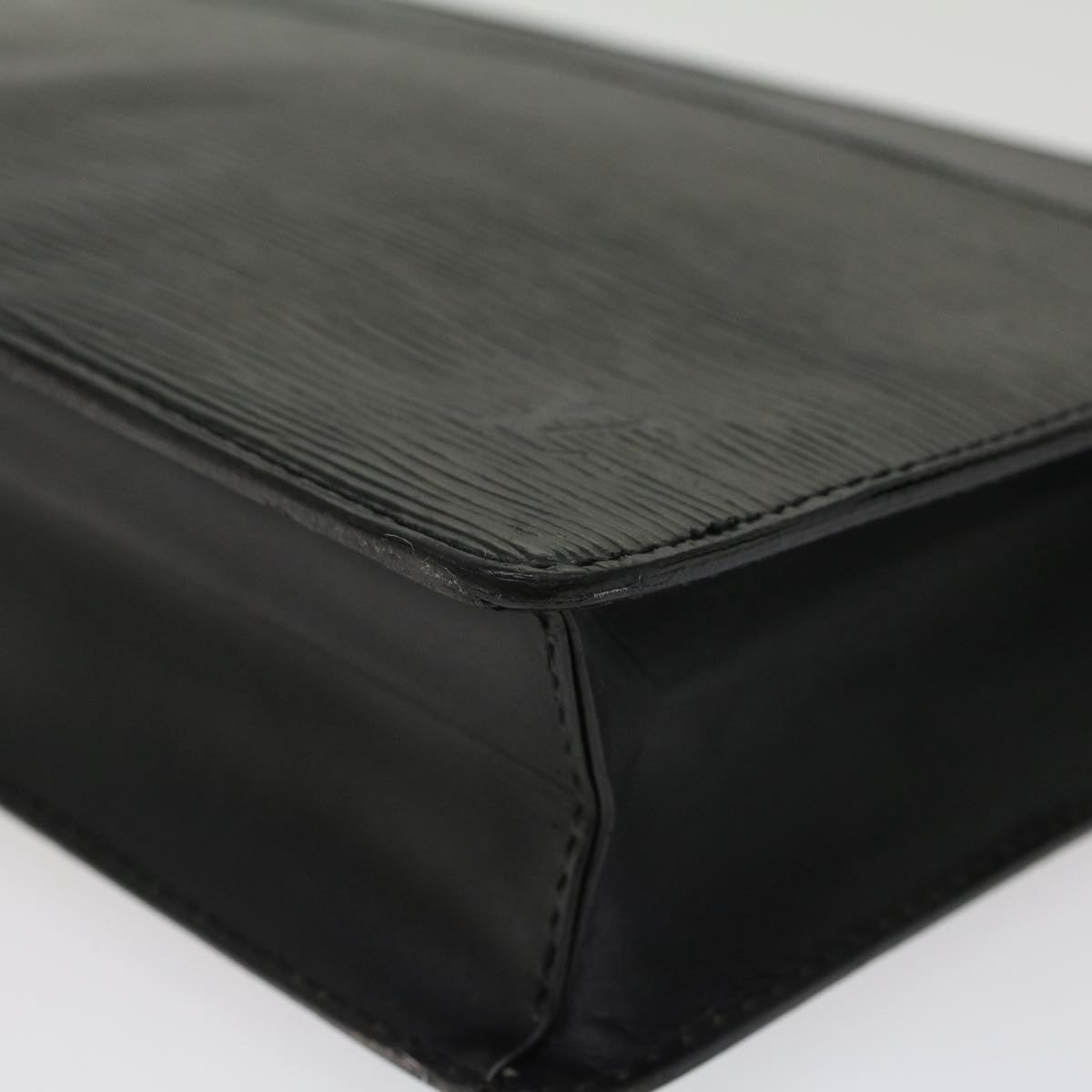 LOUIS VUITTON Epi Pochette Homme Clutch Bag Black M52522 LV 45269