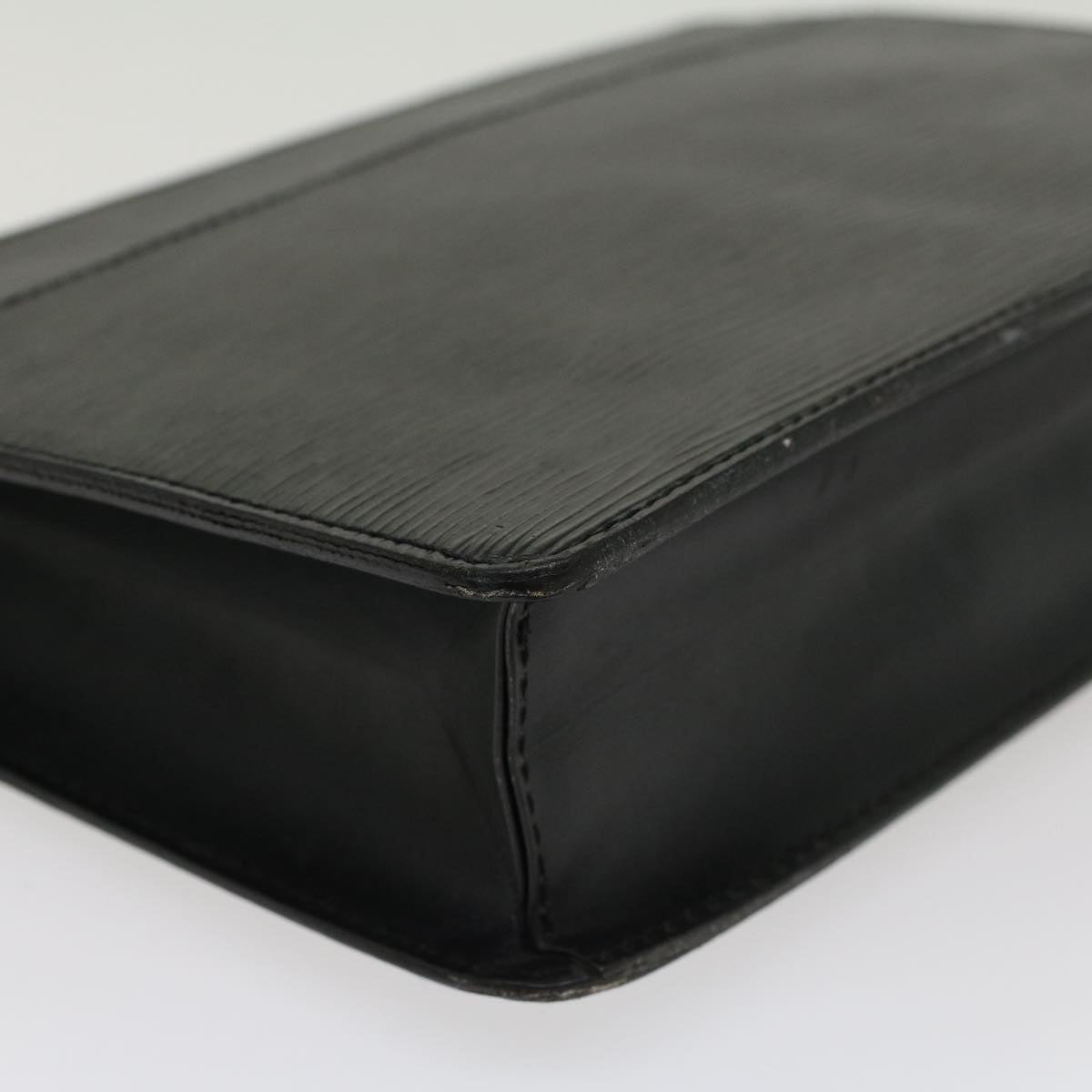 LOUIS VUITTON Epi Pochette Homme Clutch Bag Black M52522 LV 45269