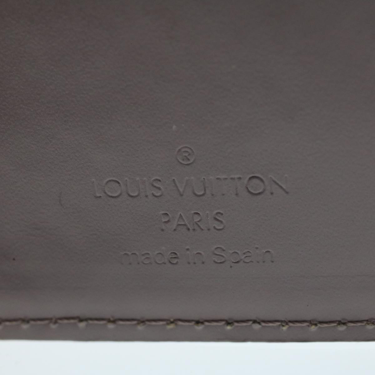 LOUIS VUITTON Epi Agenda PM Day Planner Cover Gray R2005B LV 45270