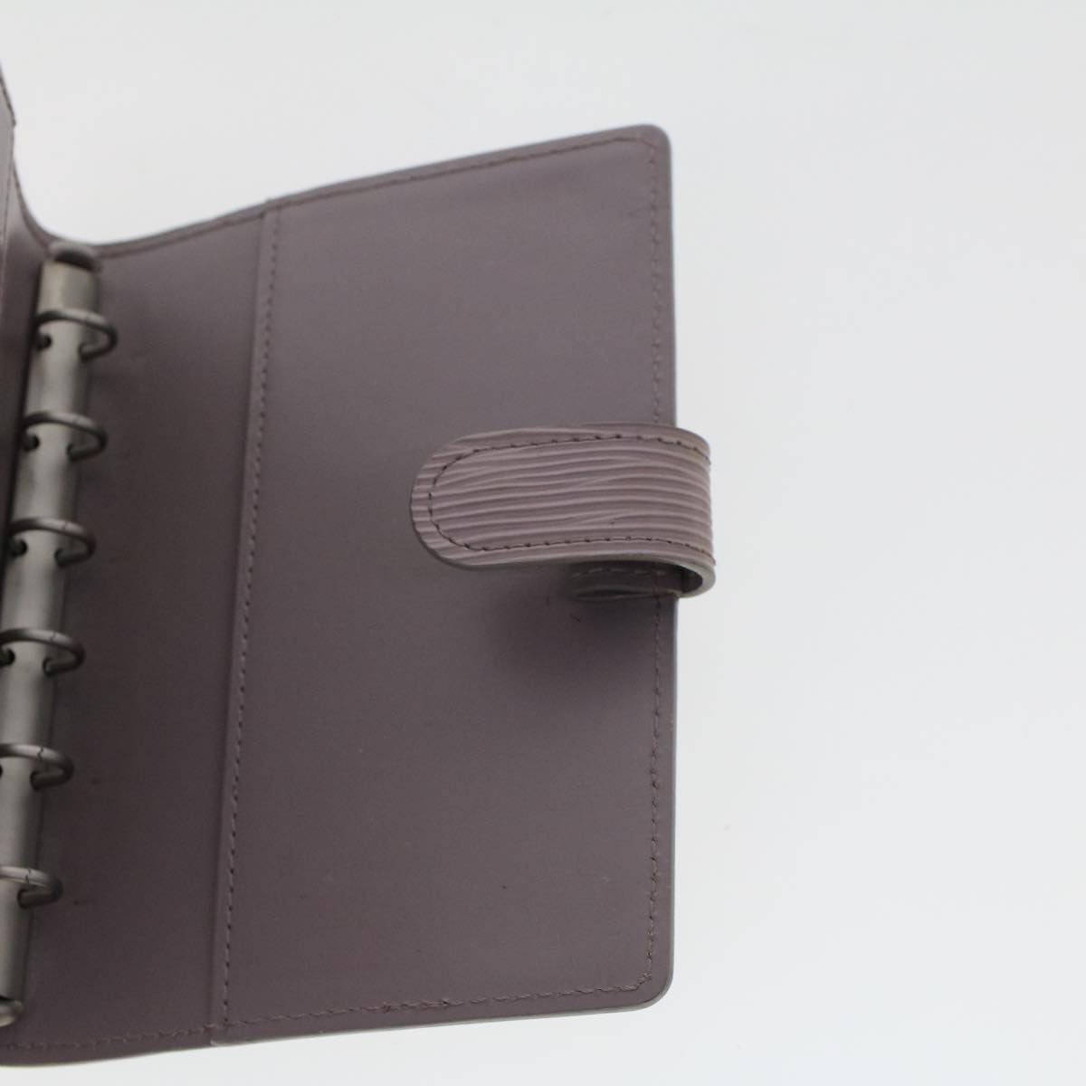 LOUIS VUITTON Epi Agenda PM Day Planner Cover Gray R2005B LV 45270