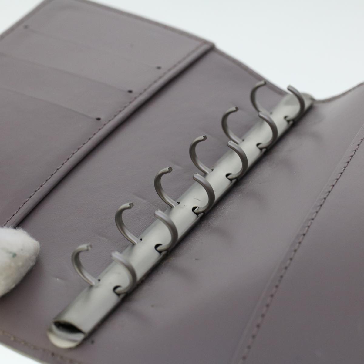 LOUIS VUITTON Epi Agenda PM Day Planner Cover Gray R2005B LV 45270