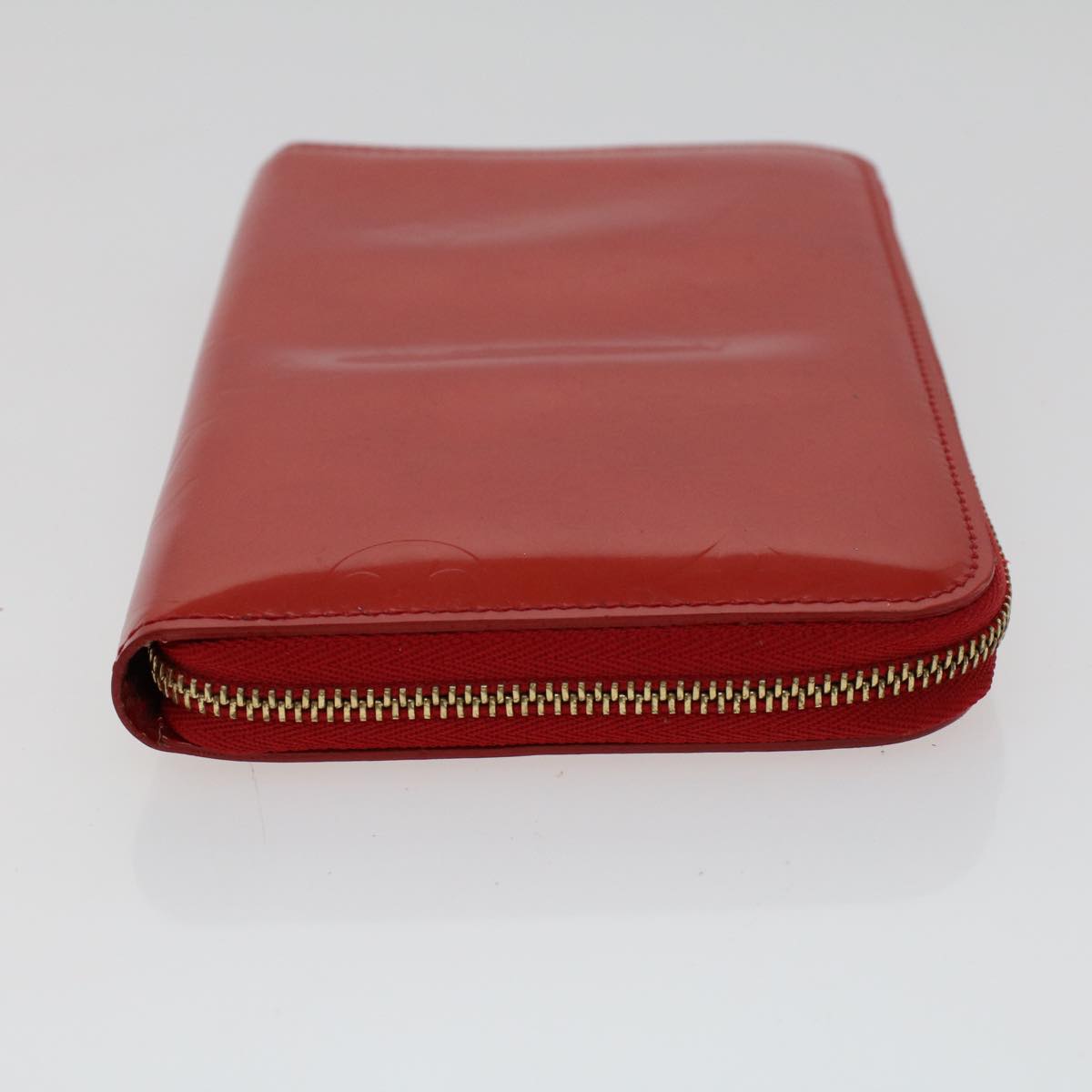 LOUIS VUITTON Monogram Vernis Eldridge Wallet Rouge M91159 LV 45272