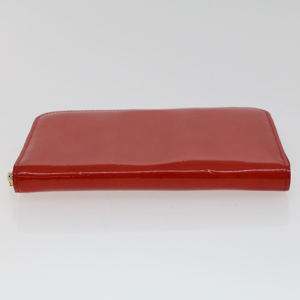 LOUIS VUITTON Monogram Vernis Eldridge Wallet Rouge M91159 LV 45272