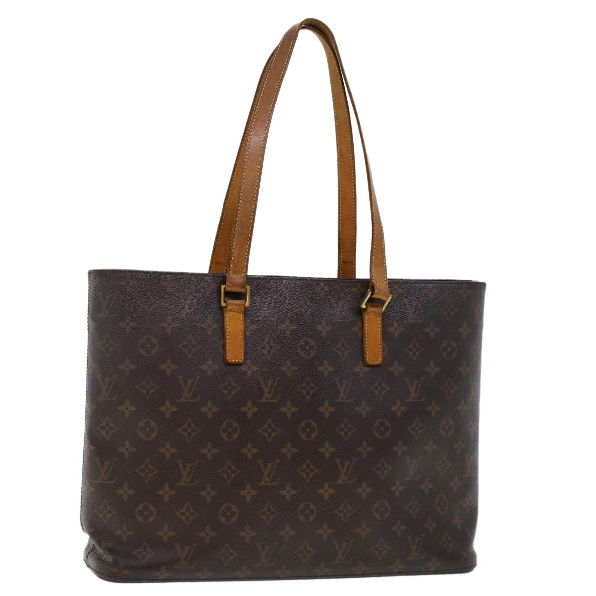 LOUIS VUITTON Monogram Luco Tote Bag M51155 LV 45306