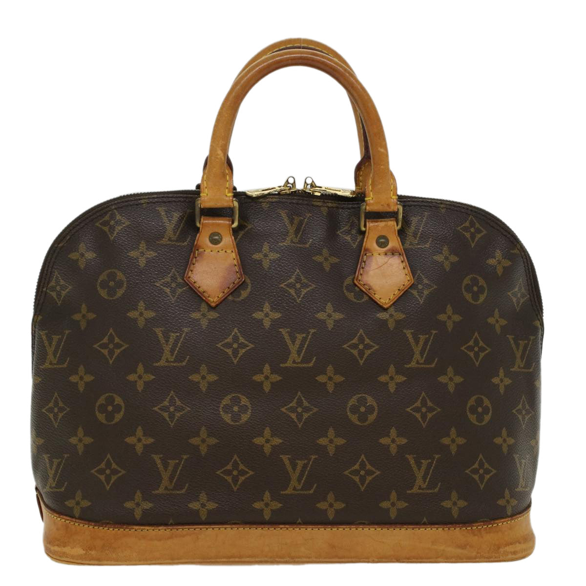 LOUIS VUITTON Monogram Alma Hand Bag M51130 LV 45309