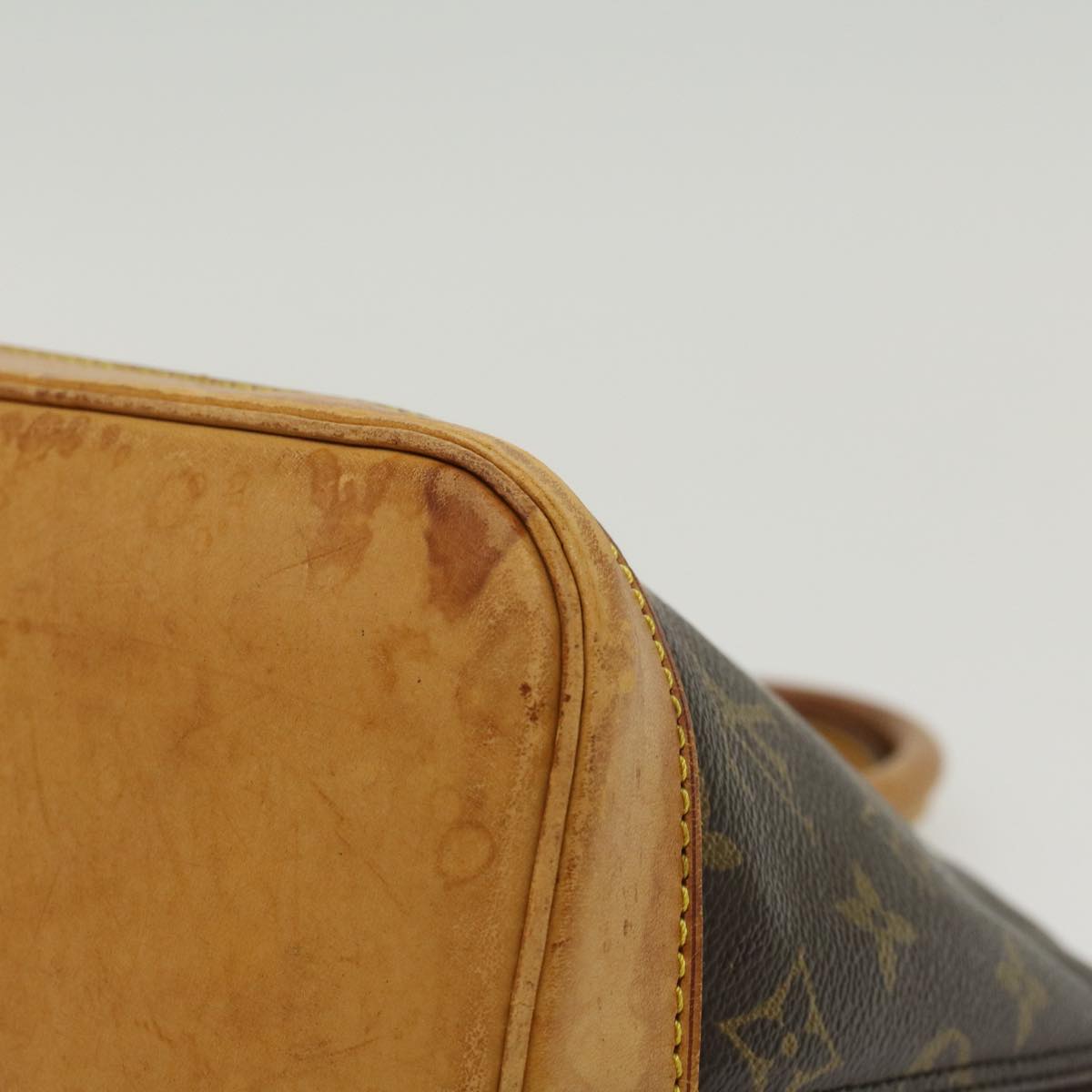 LOUIS VUITTON Monogram Alma Hand Bag M51130 LV 45309