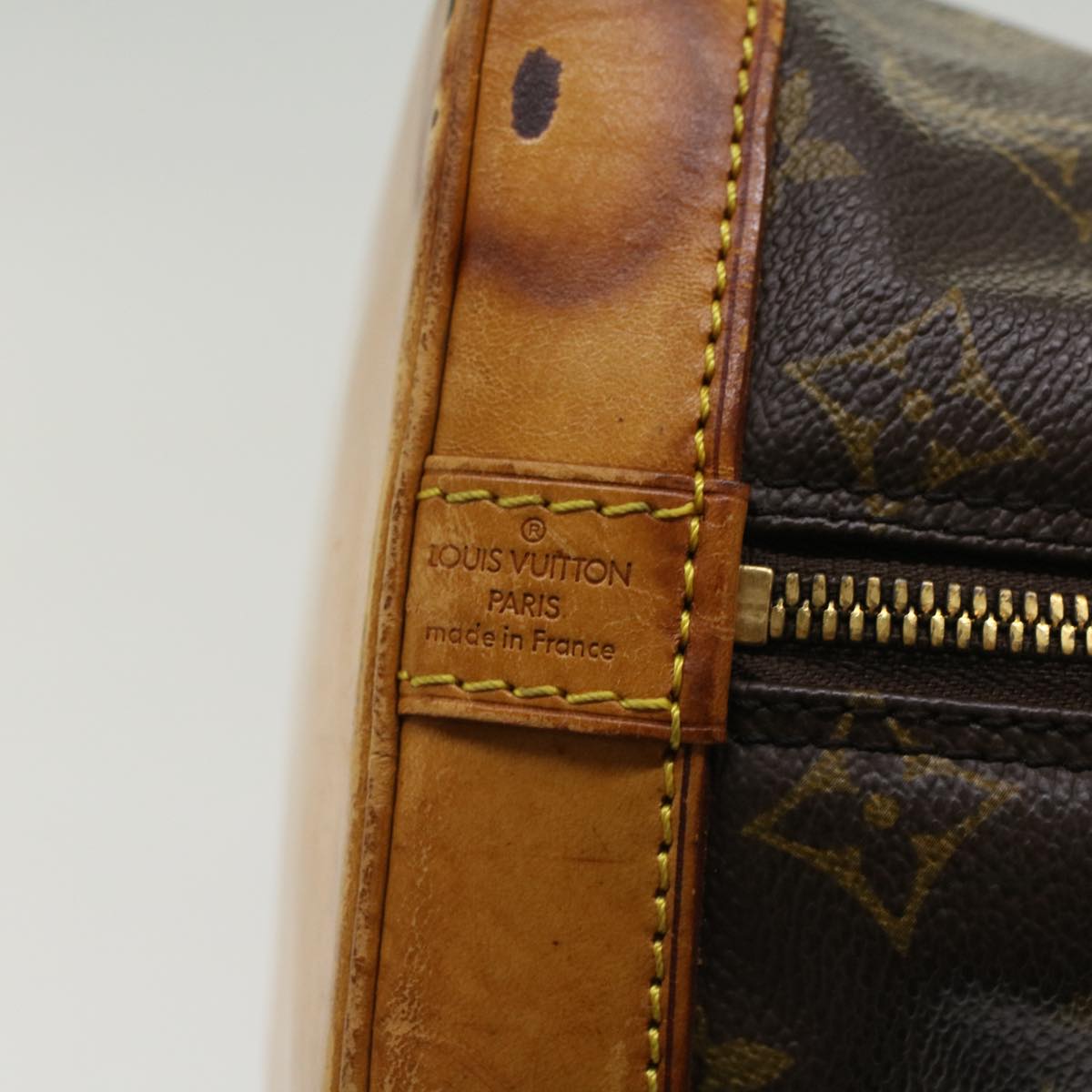 LOUIS VUITTON Monogram Alma Hand Bag M51130 LV 45309