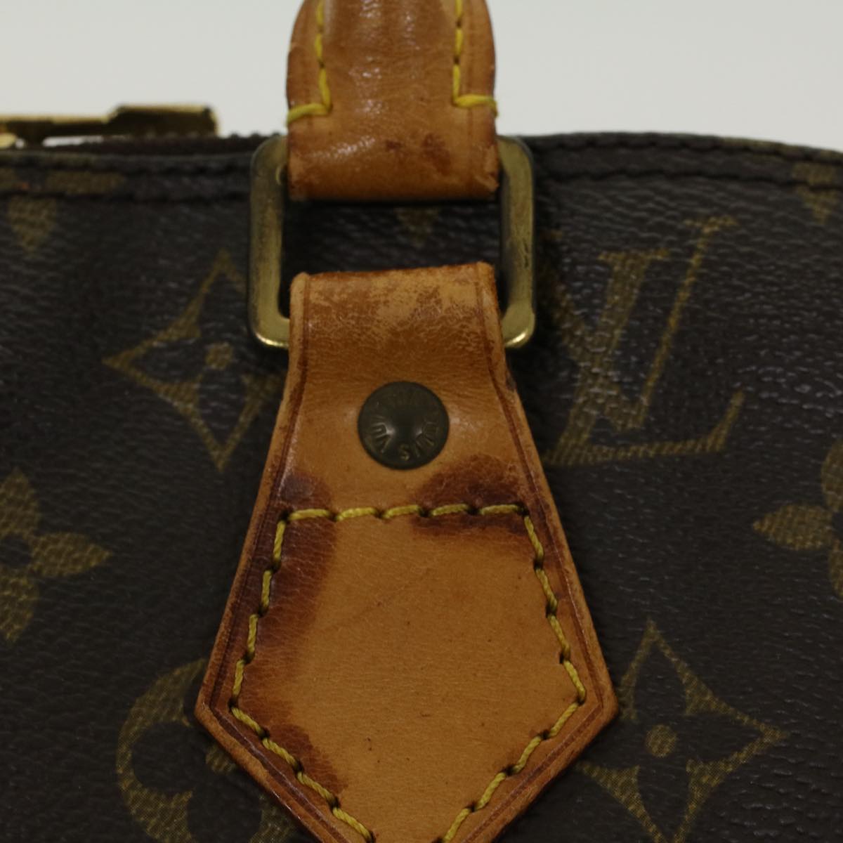 LOUIS VUITTON Monogram Alma Hand Bag M51130 LV 45309