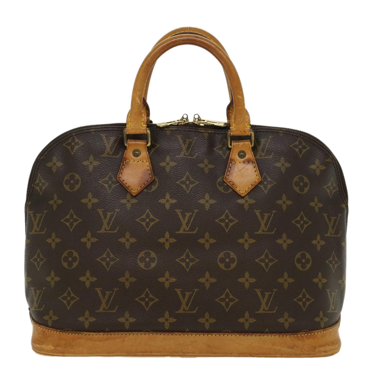 LOUIS VUITTON Monogram Alma Hand Bag M51130 LV 45309