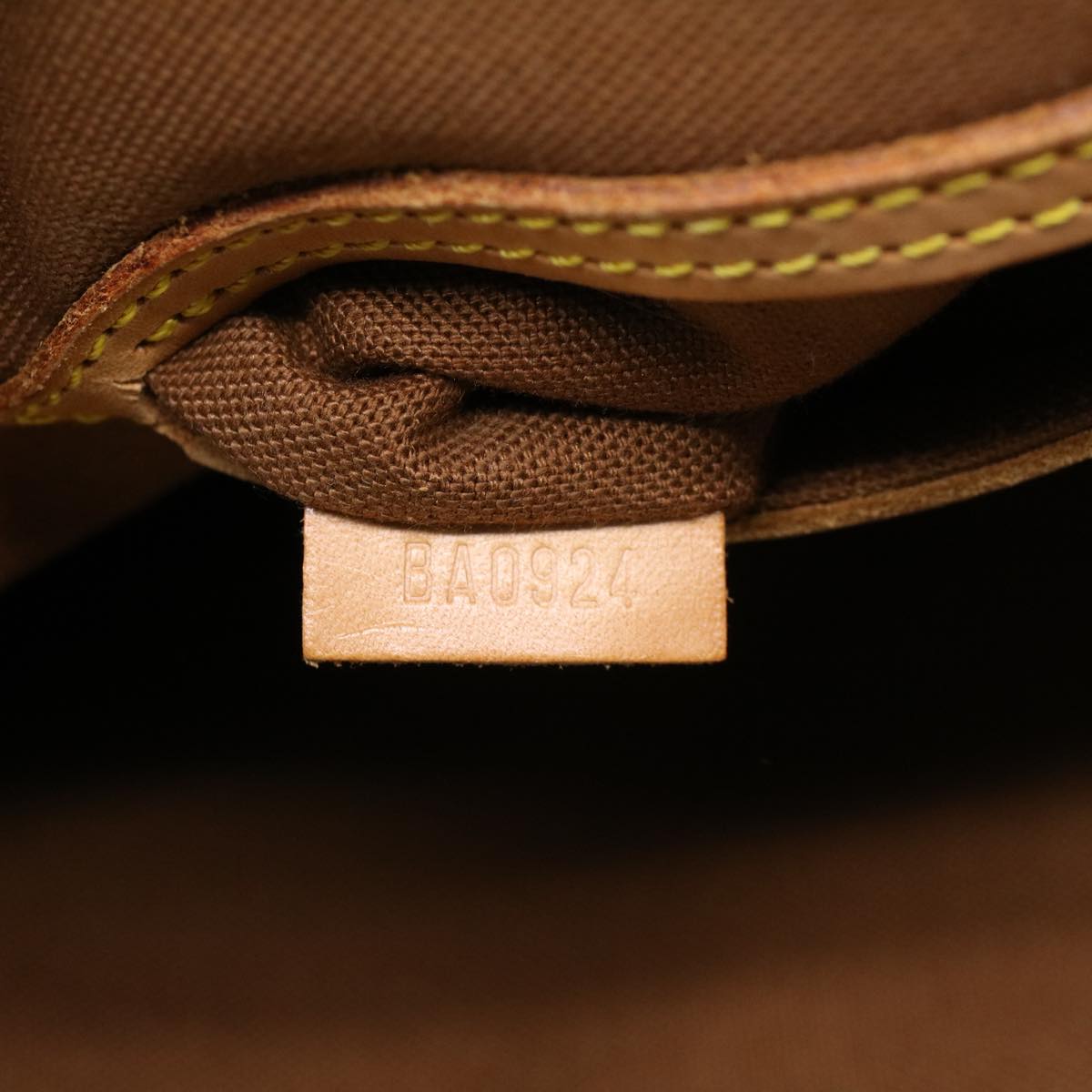 LOUIS VUITTON Monogram Alma Hand Bag M51130 LV 45309