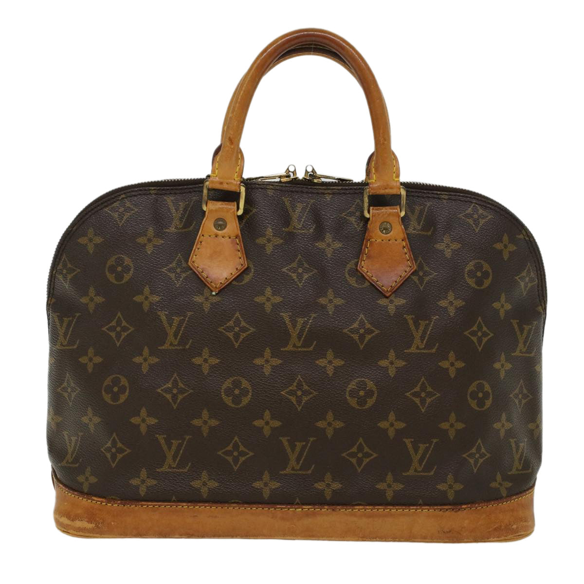 LOUIS VUITTON Monogram Alma Hand Bag M51130 LV 45309