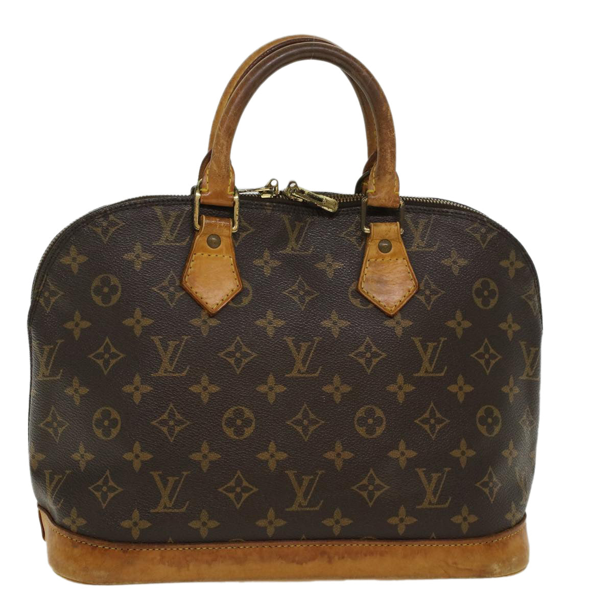 LOUIS VUITTON Monogram Alma Hand Bag M51130 LV 45310