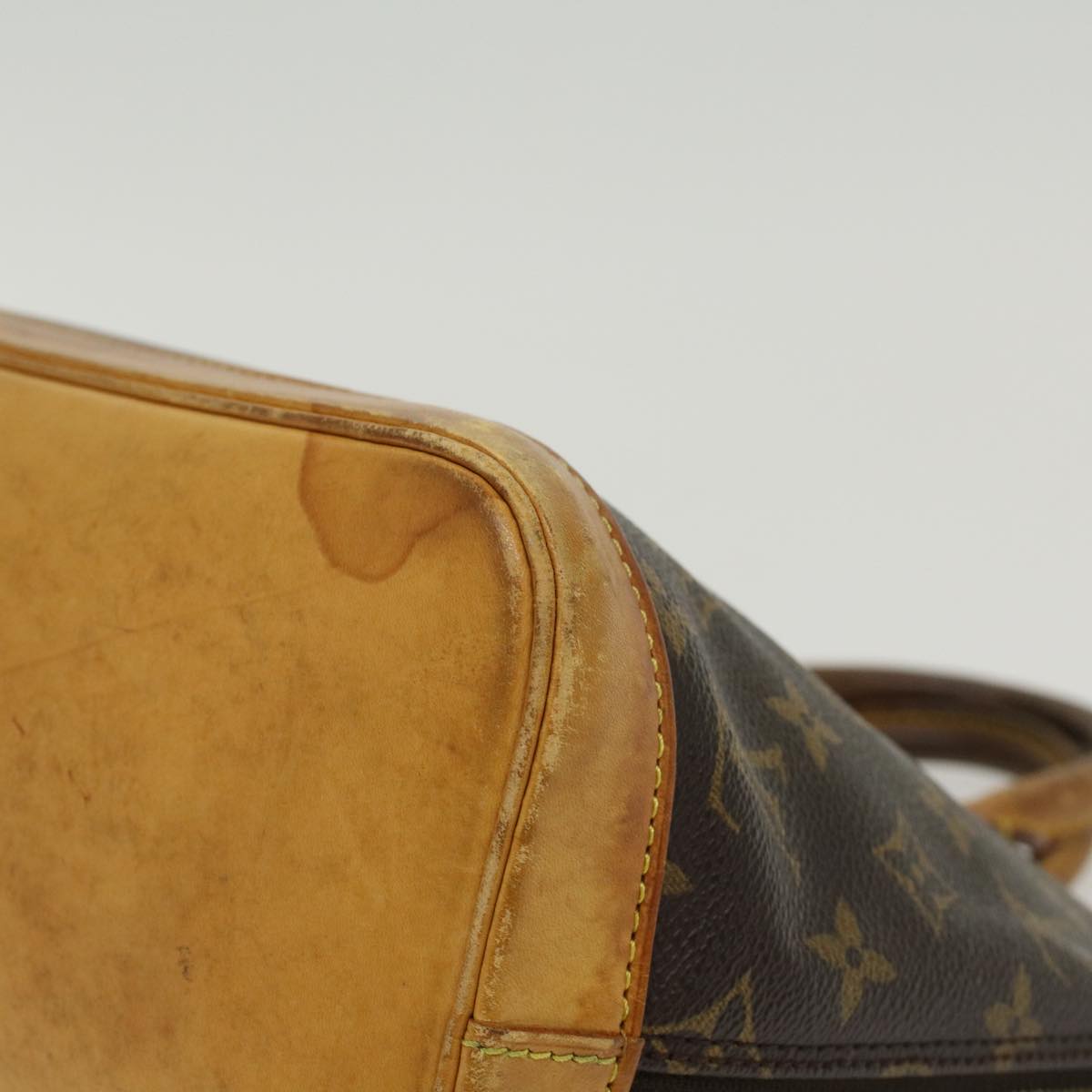LOUIS VUITTON Monogram Alma Hand Bag M51130 LV 45310