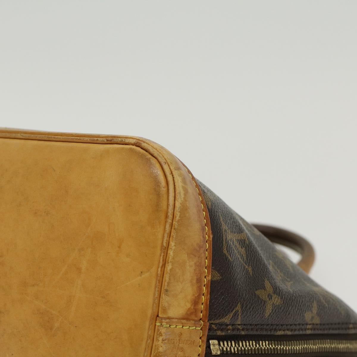 LOUIS VUITTON Monogram Alma Hand Bag M51130 LV 45310