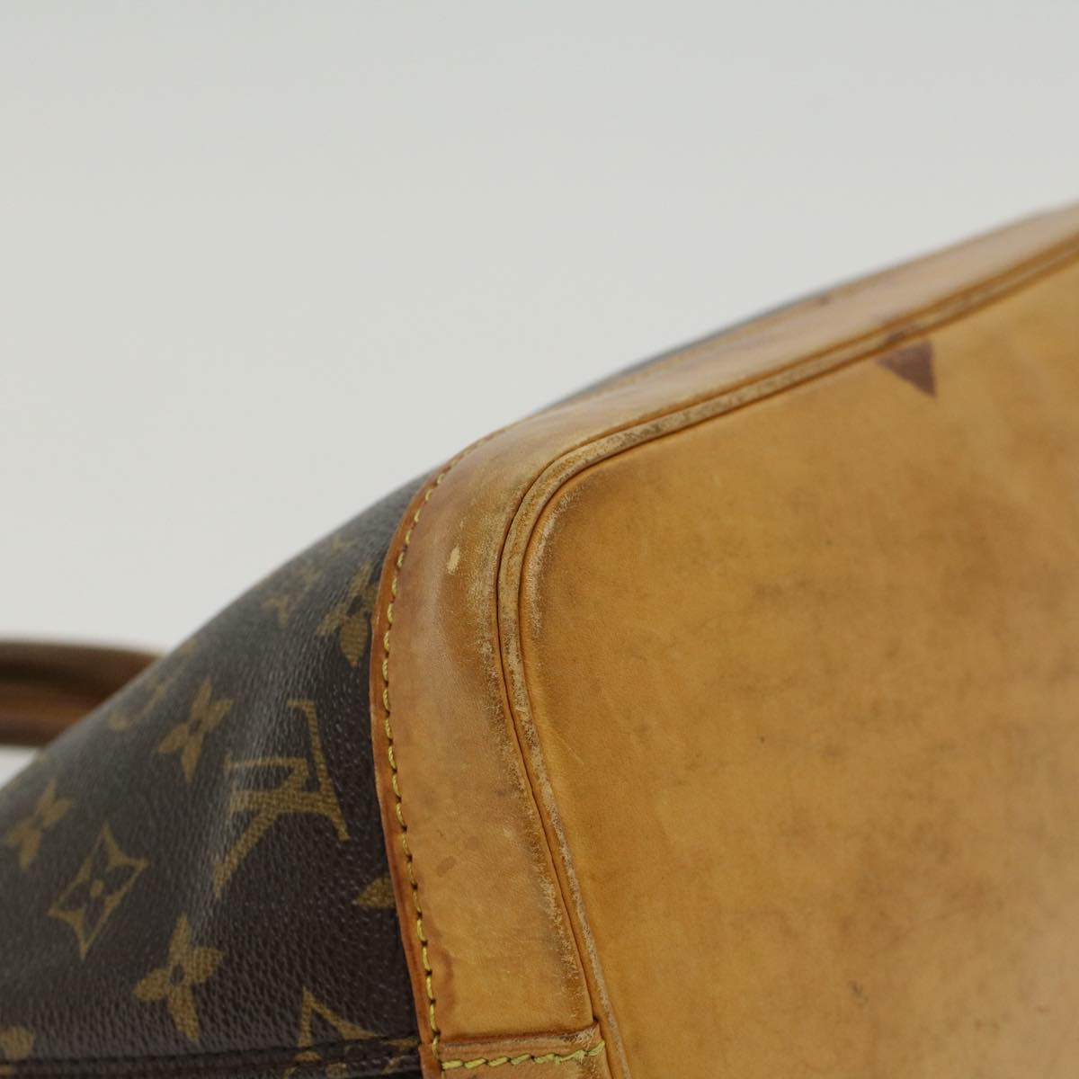 LOUIS VUITTON Monogram Alma Hand Bag M51130 LV 45310
